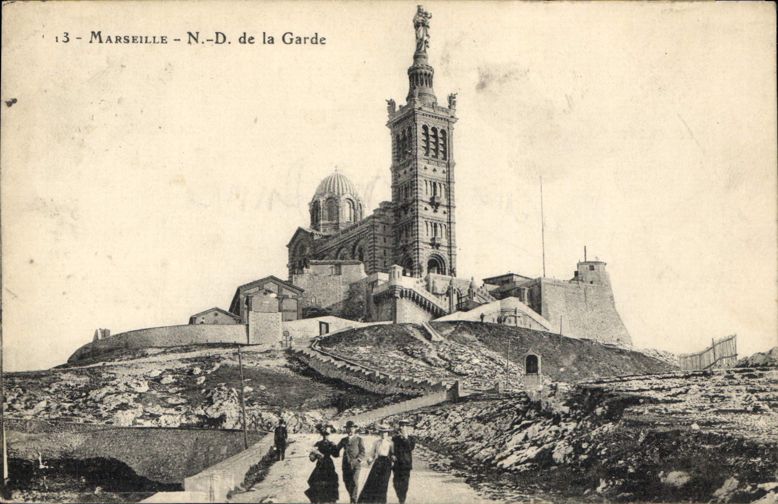 CPA Marseille N D de la Garde 