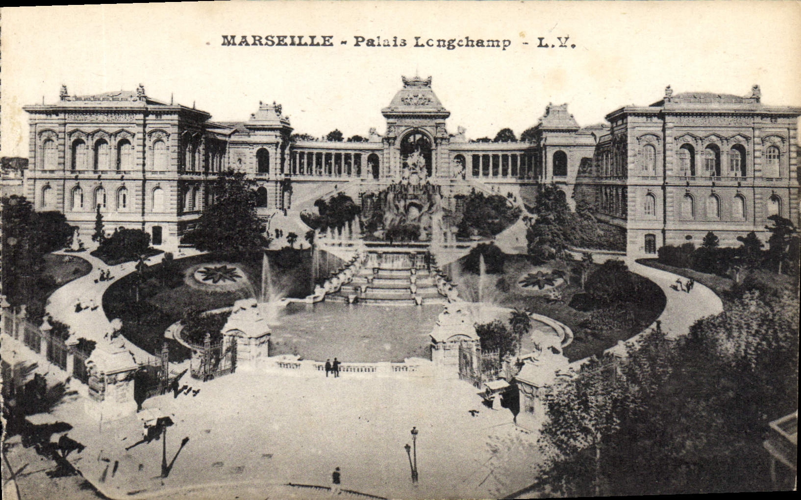 CPA Marseille Palais Longchamp 