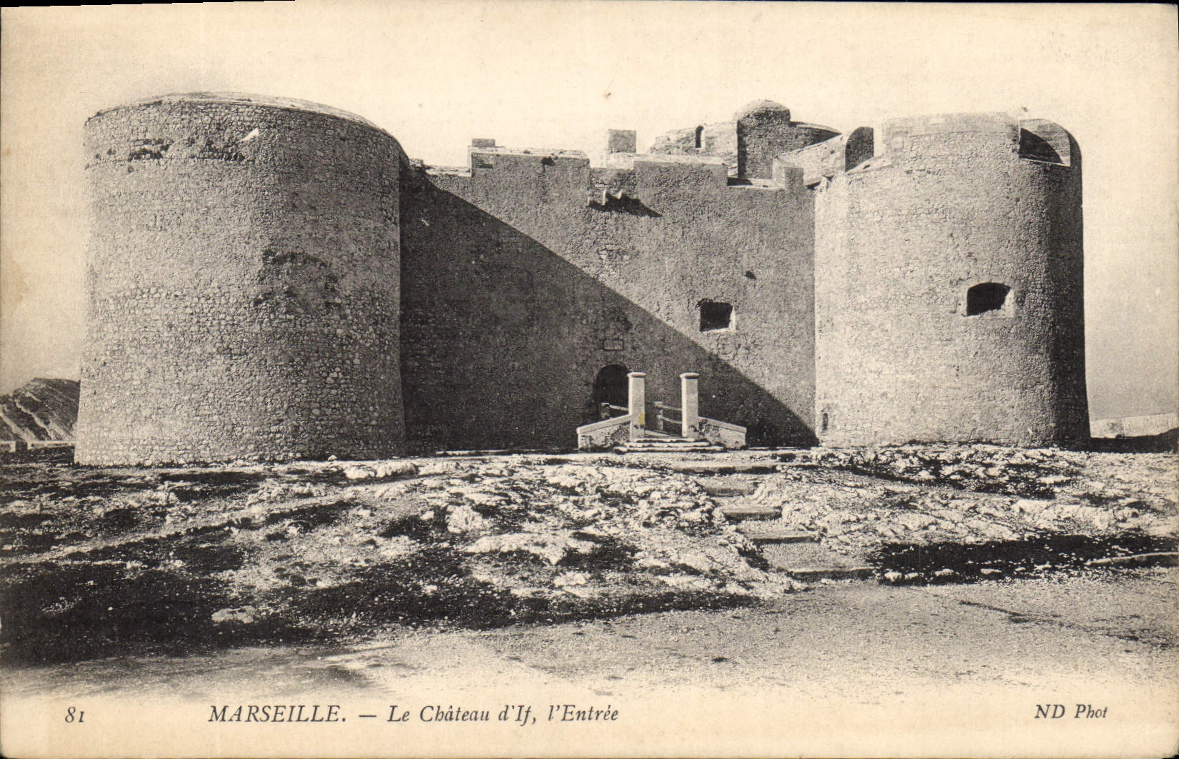 CPA Marseille le Chateau d'If l'Entree