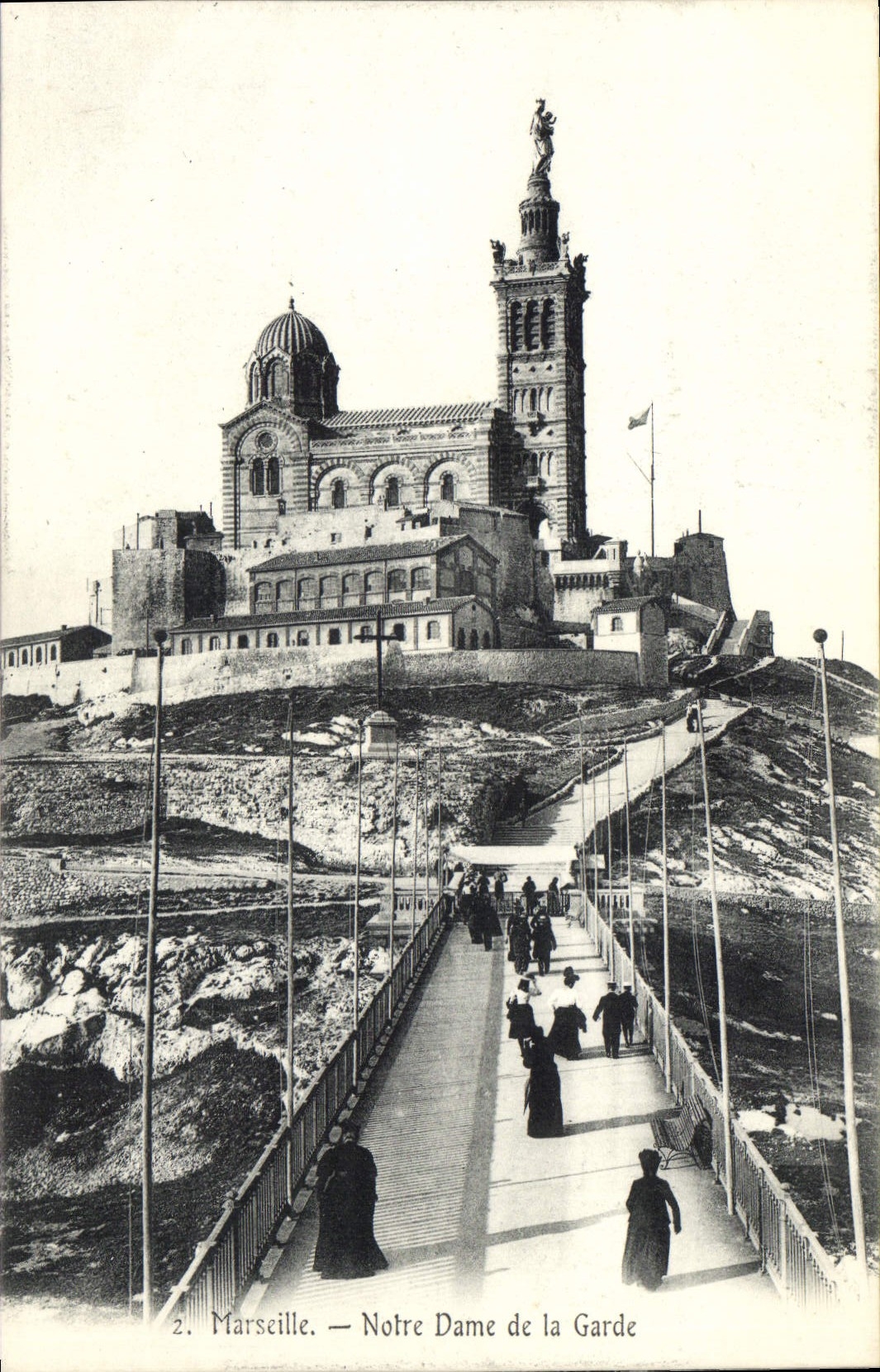 CPA Marseille Notre Dame de la Garde 