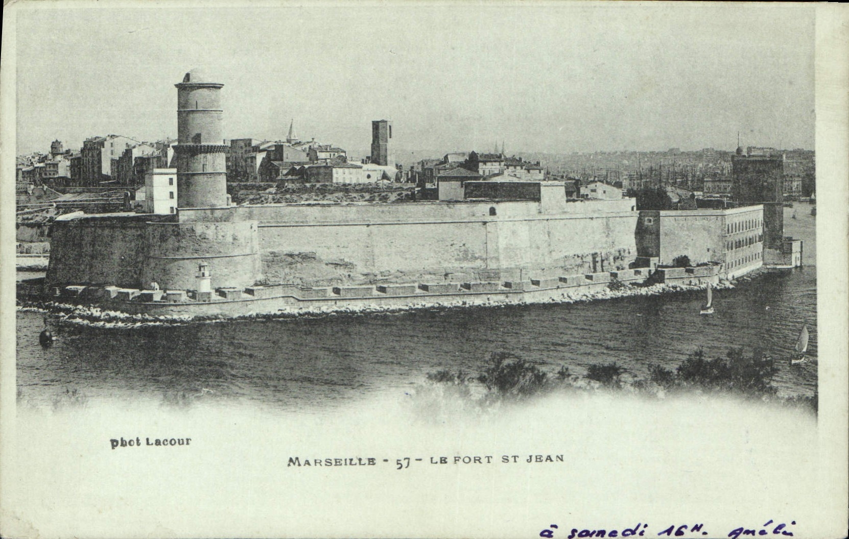 CPA Marseille le Fort St Jean 