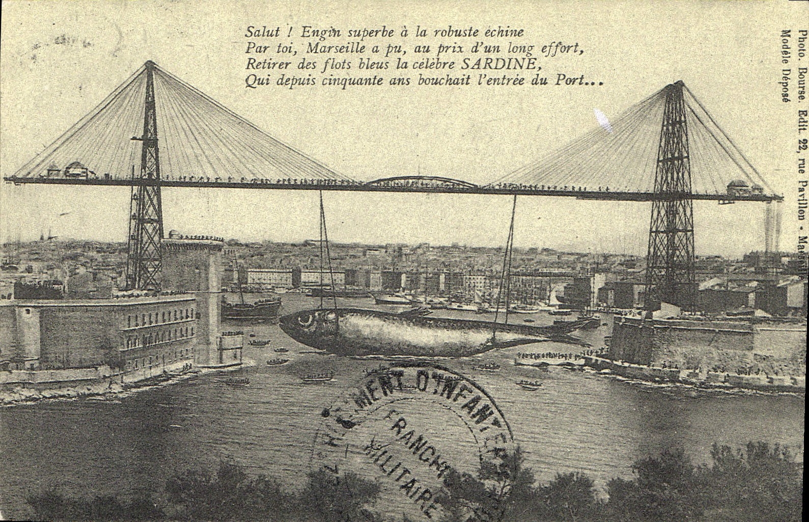 REPRO Provence Marseille Pont Transbordeur 