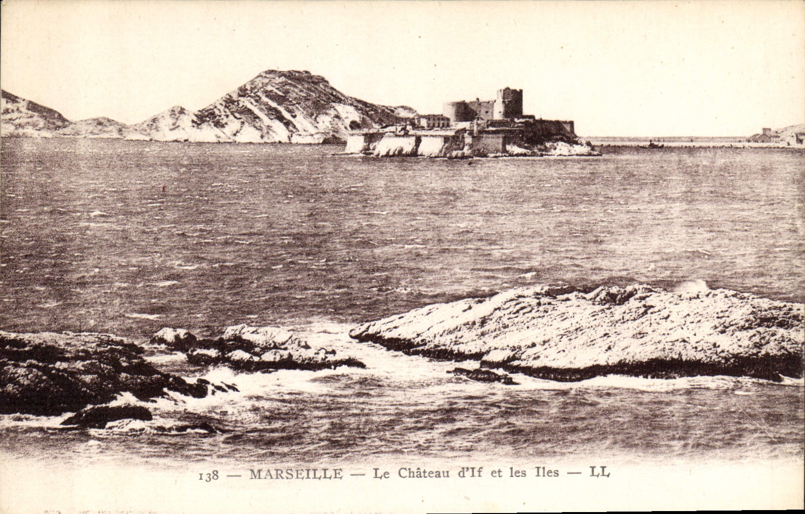 CPA Marseille le Chateau d'If et les Iles 