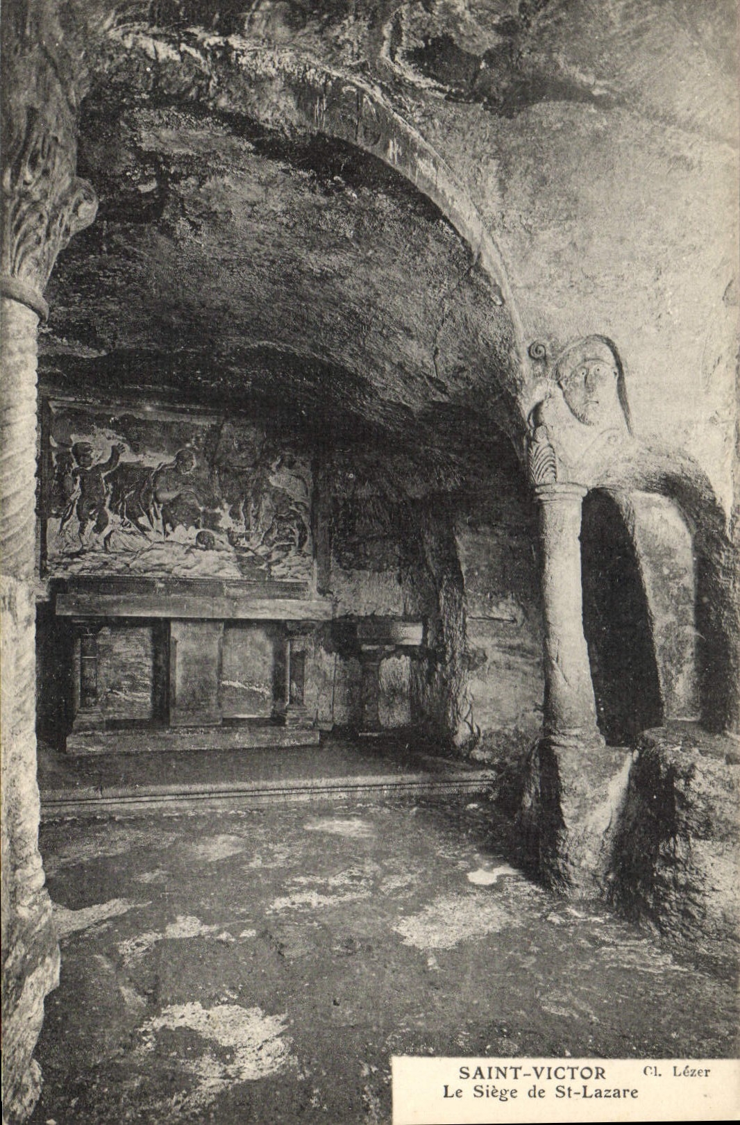 CPA Saint Victor le siege de St Lazare
