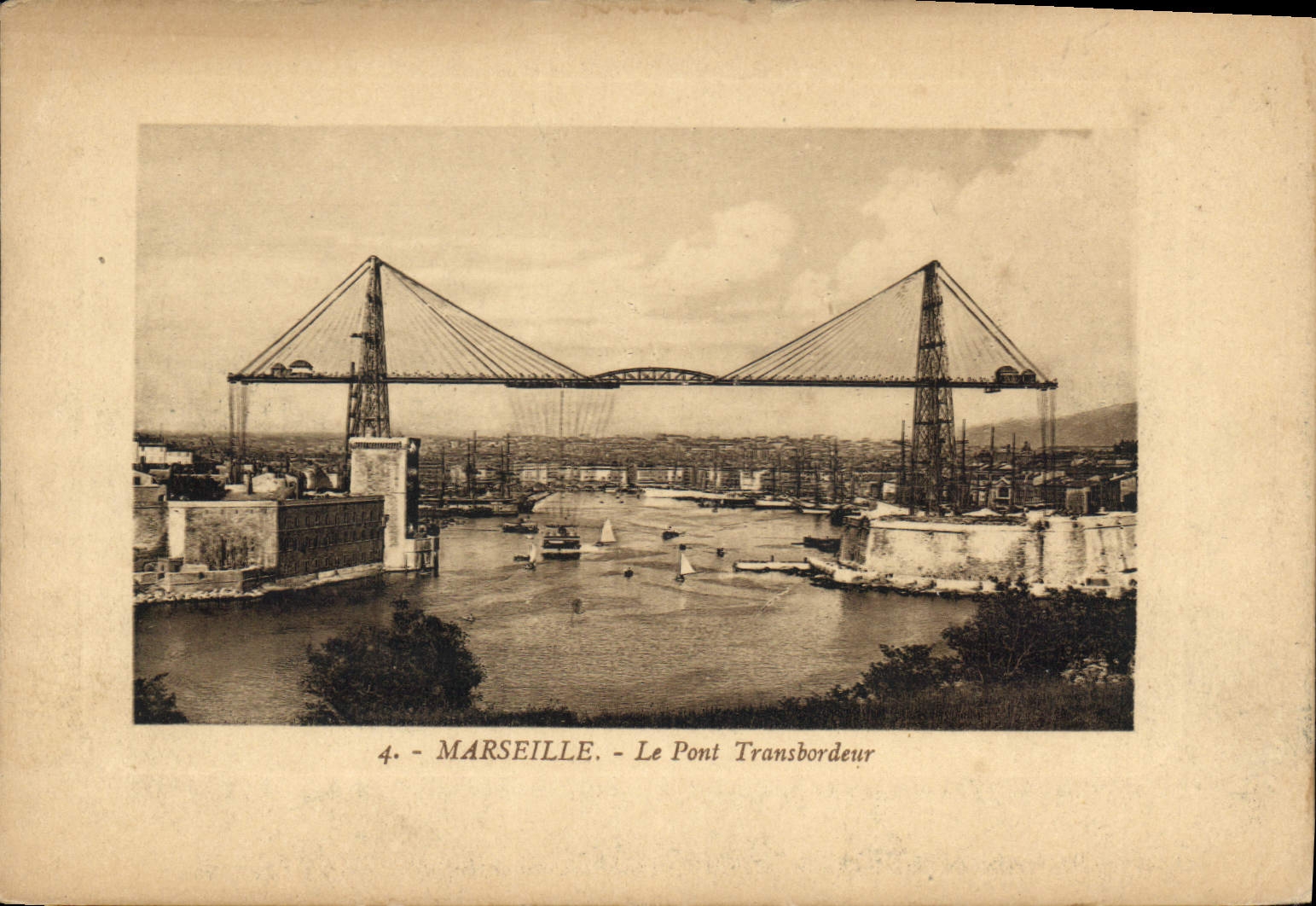 CPA Marseille le Pont Transbordeur 