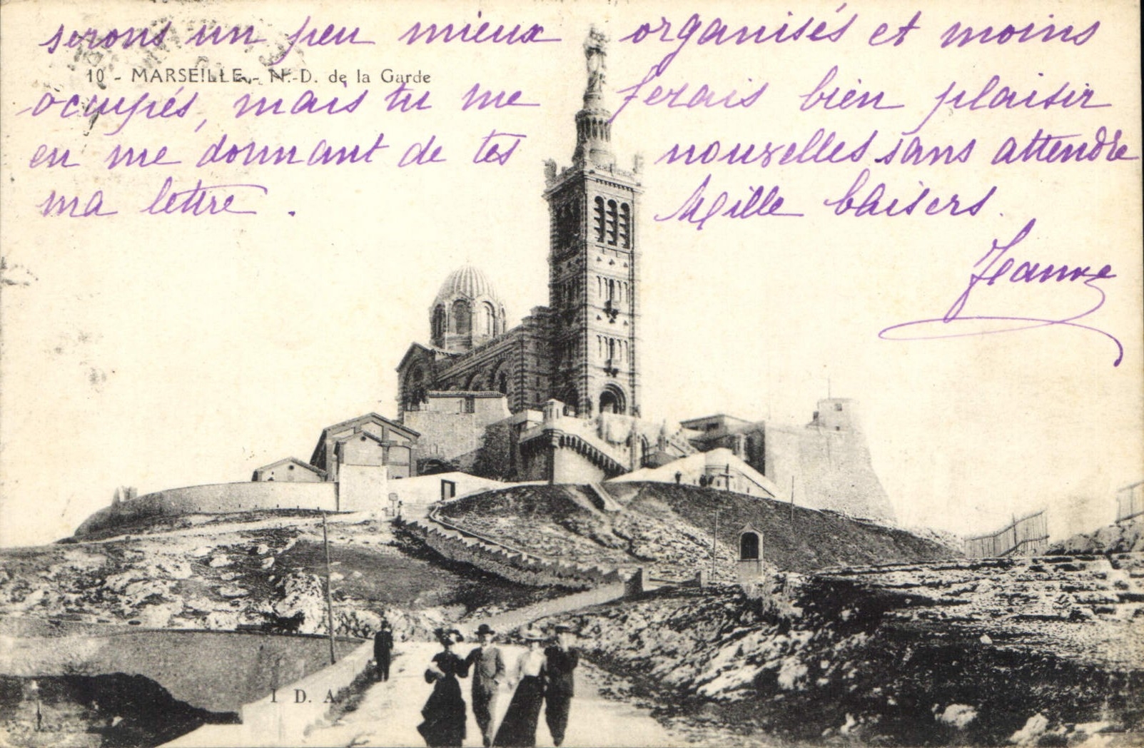 CPA Marseille N D de la Garde 