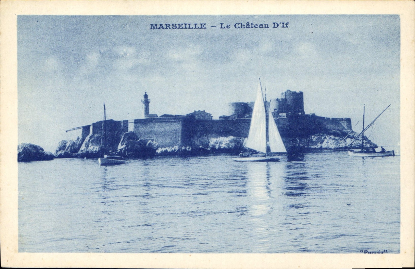 CPA Marseille le Chateau d'If 
