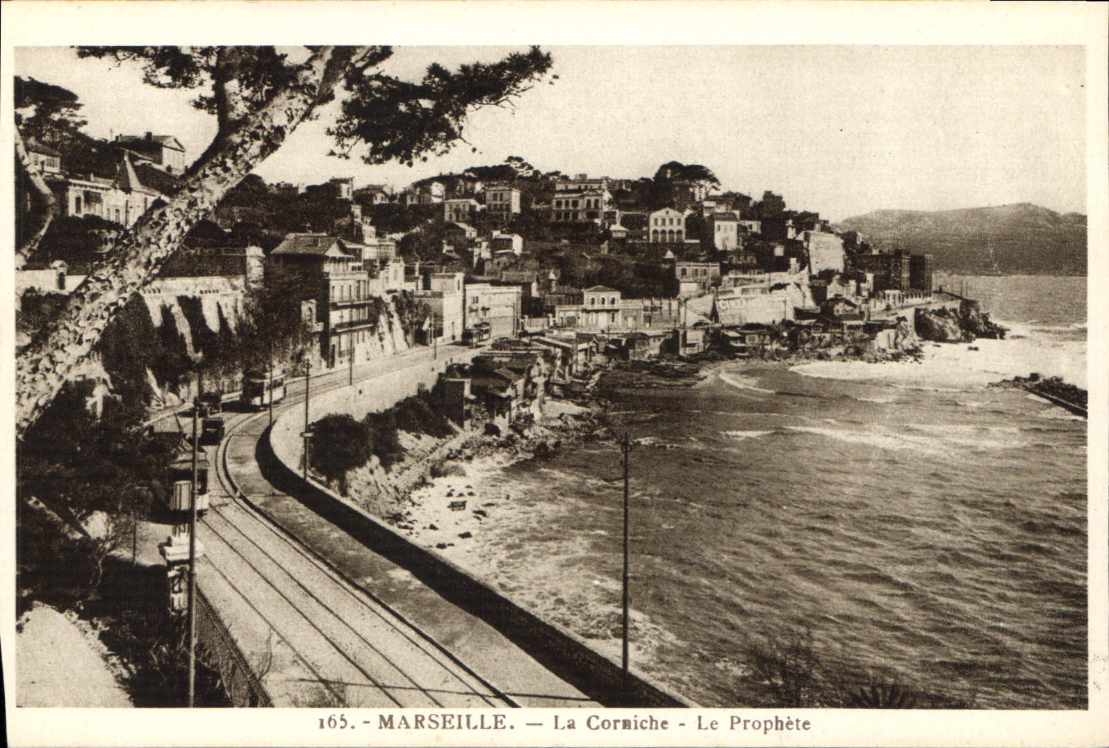 CPA Marseille la Corniche le Prophete 