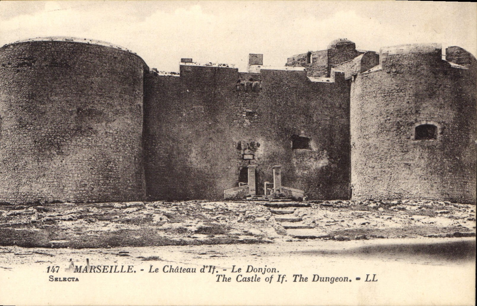 CPA Marseille le Chateau d'If le Donjon 