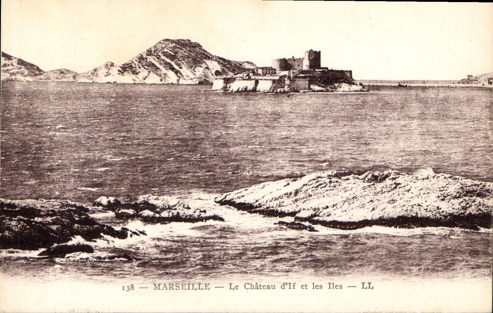CPA Marseille le Chateau d'If et les Iles