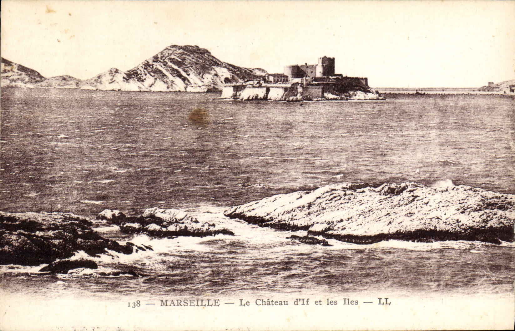 CPA Marseille le Chateau d'If et les Iles