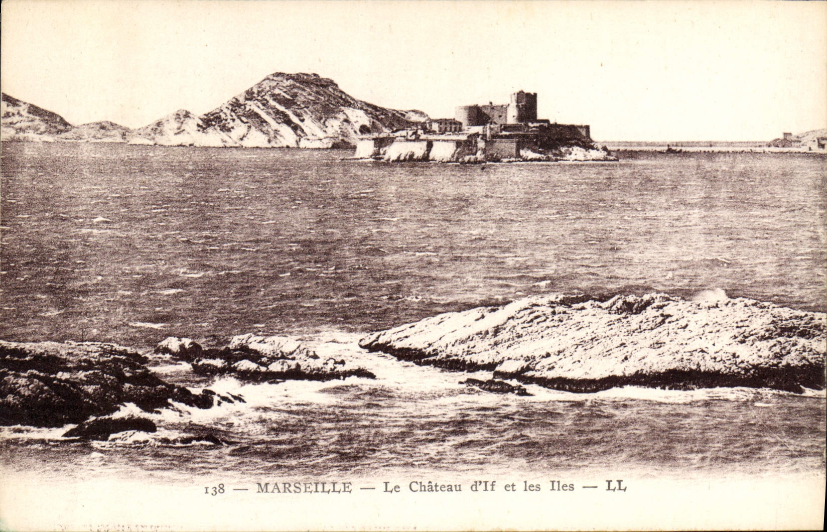 CPA Marseille le Chateau d'If et les Iles