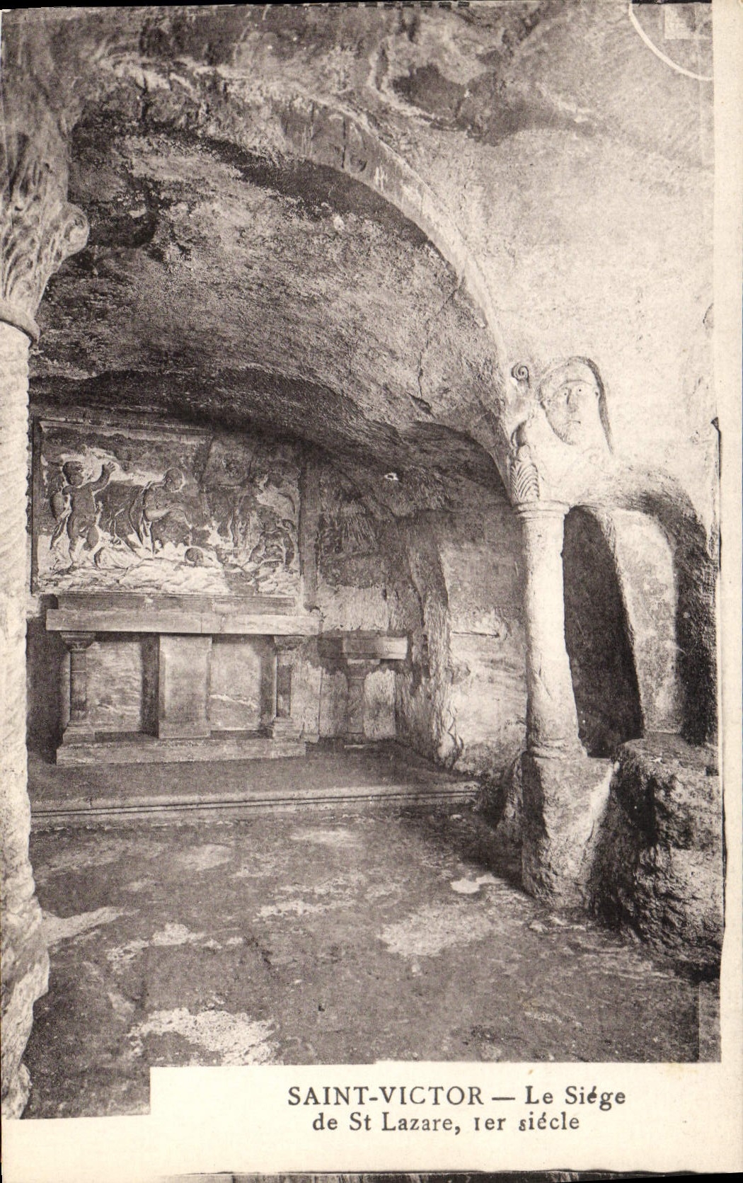 CPA Saint Victor le siege de St Lazare 1er siecle