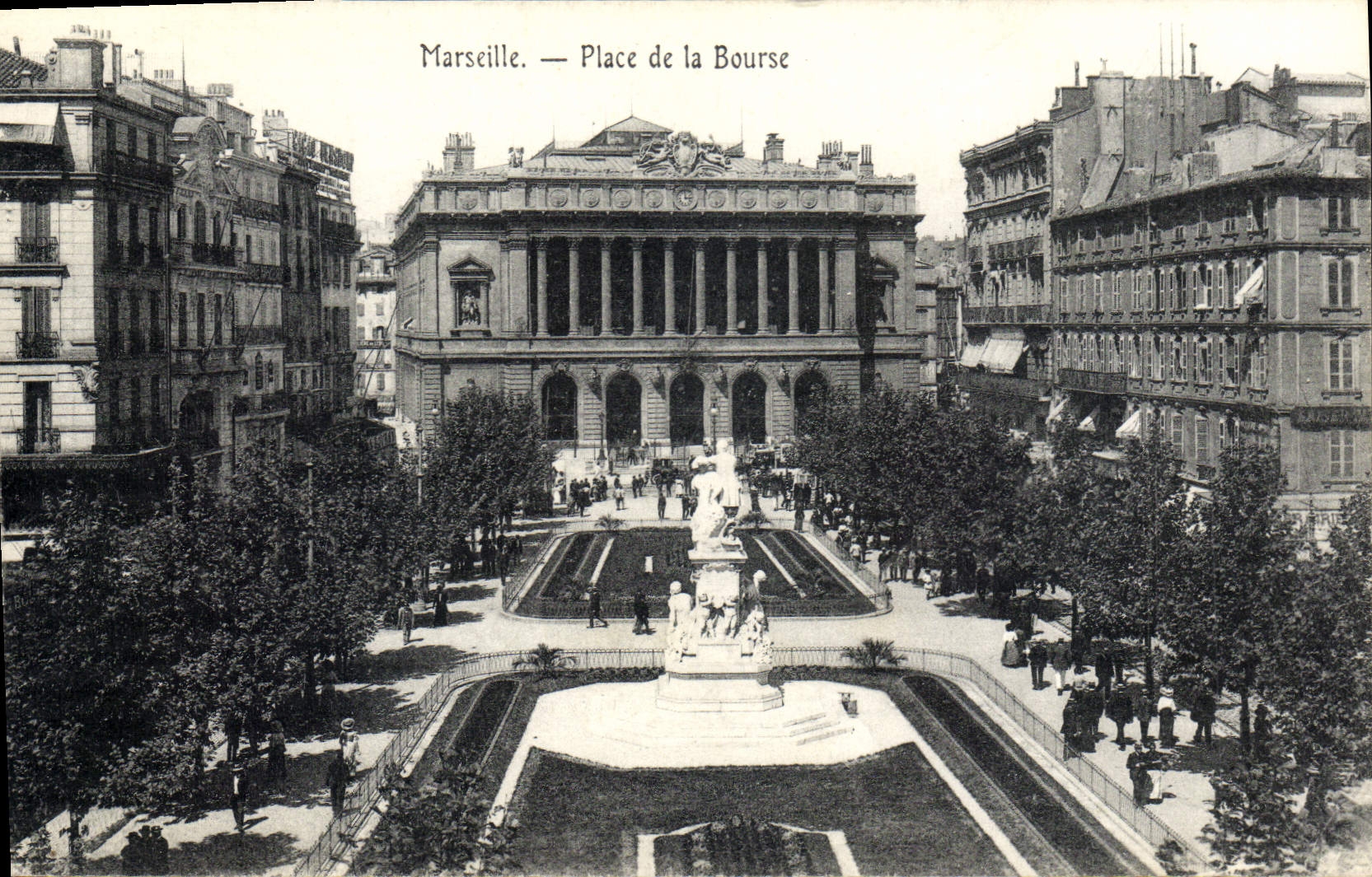 CPA Marseille Place de la Bourse