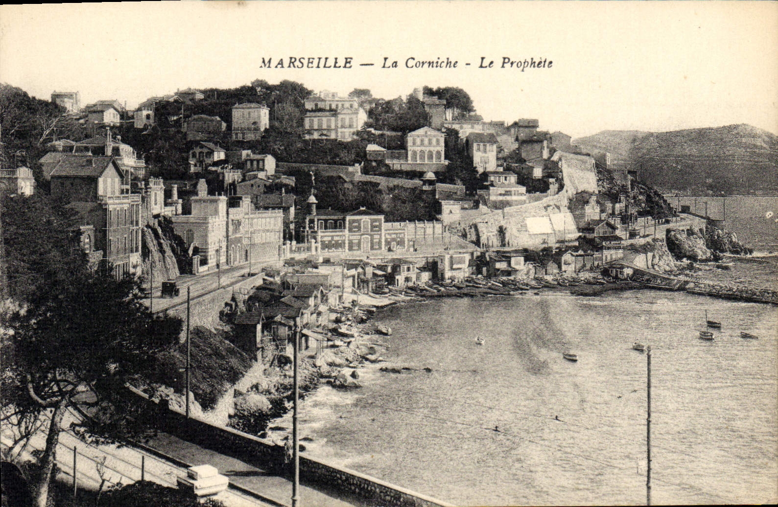 CPA Marseille la Corniche le Prophete 