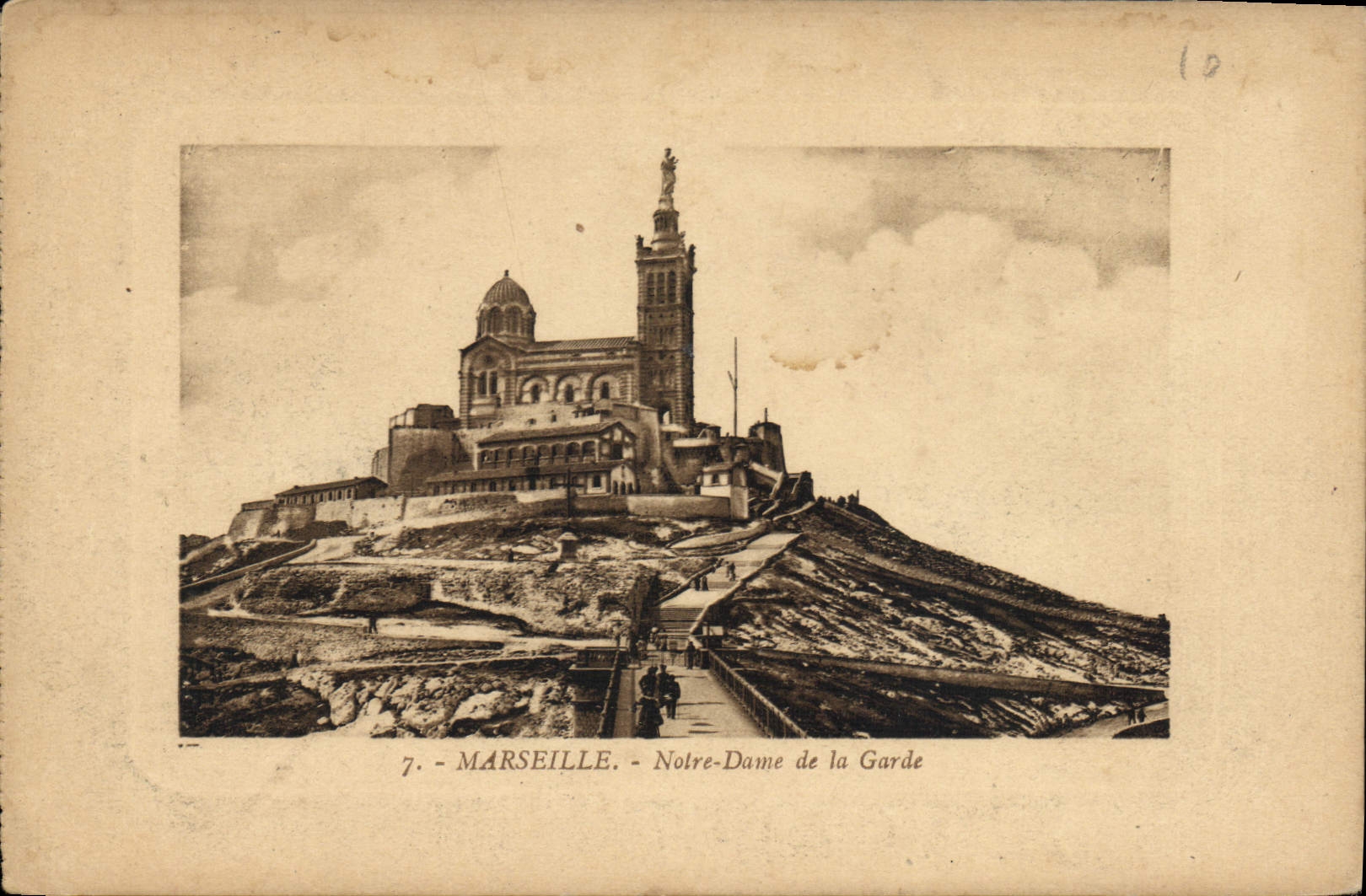 CPA Marseille Notre Dame de la Garde 
