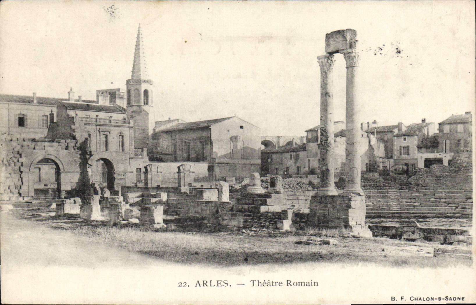 CPA Arles Theatre Romain 