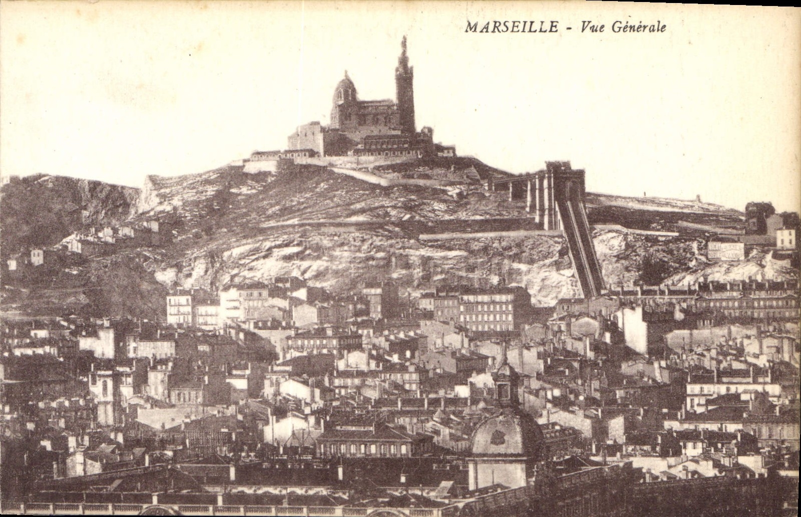 CPA Marseille vue generale 