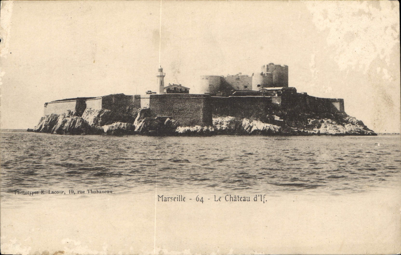 CPA Marseille le Chateau d'If