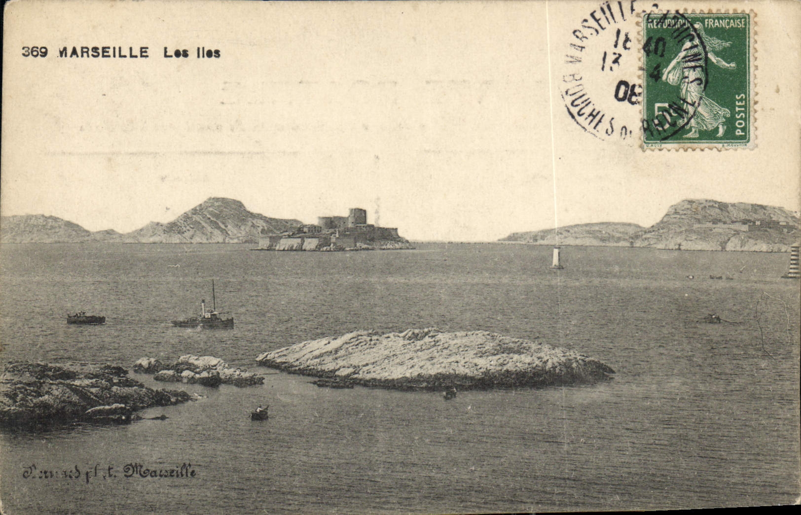 CPA Marseille les Iles 