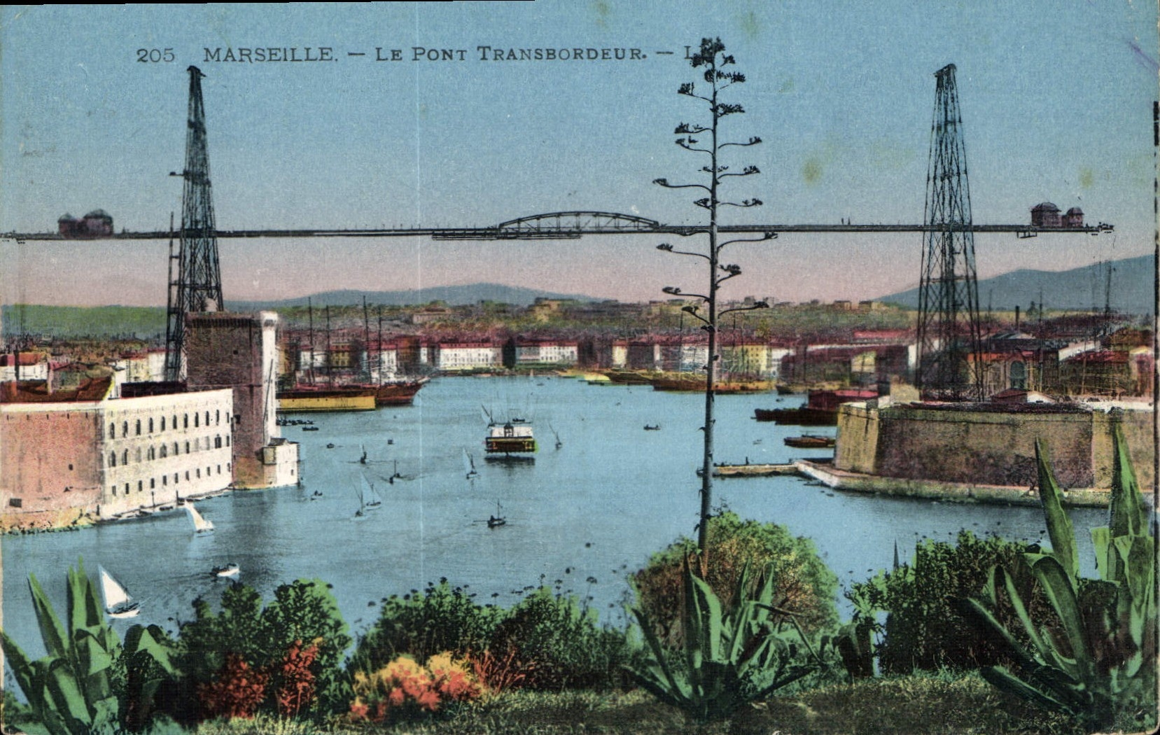 CPA Marseille le Pont Transbordeur 