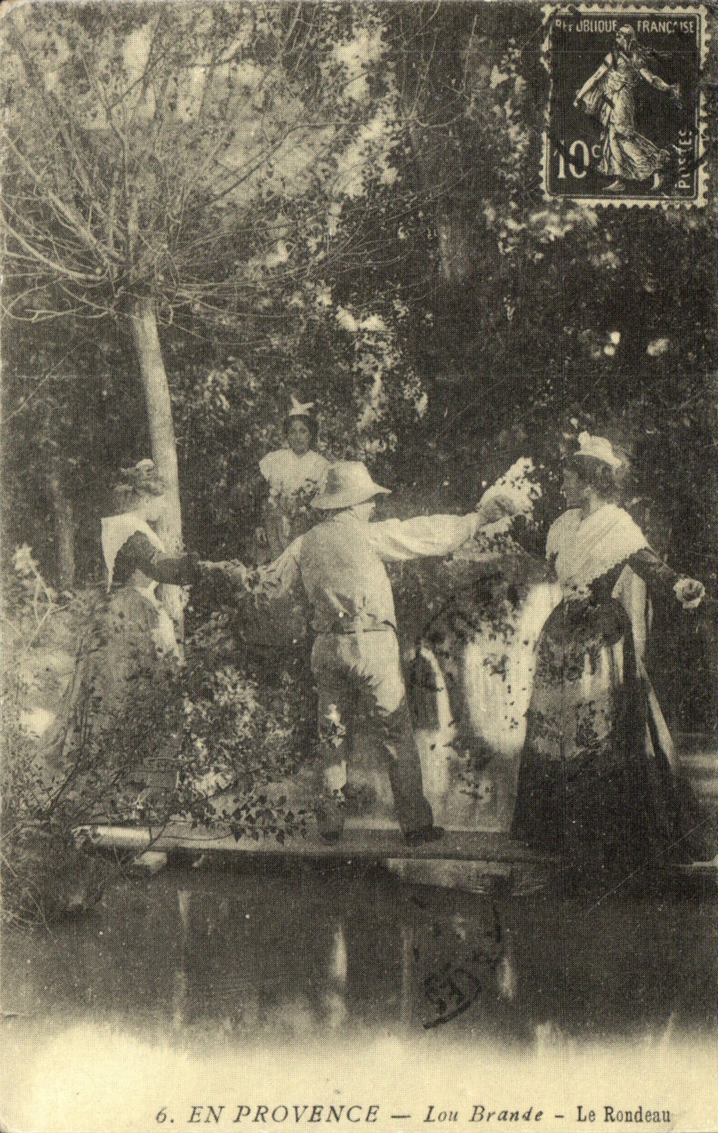 REPRO Foklore En Provence Lou Brande le Rondeau