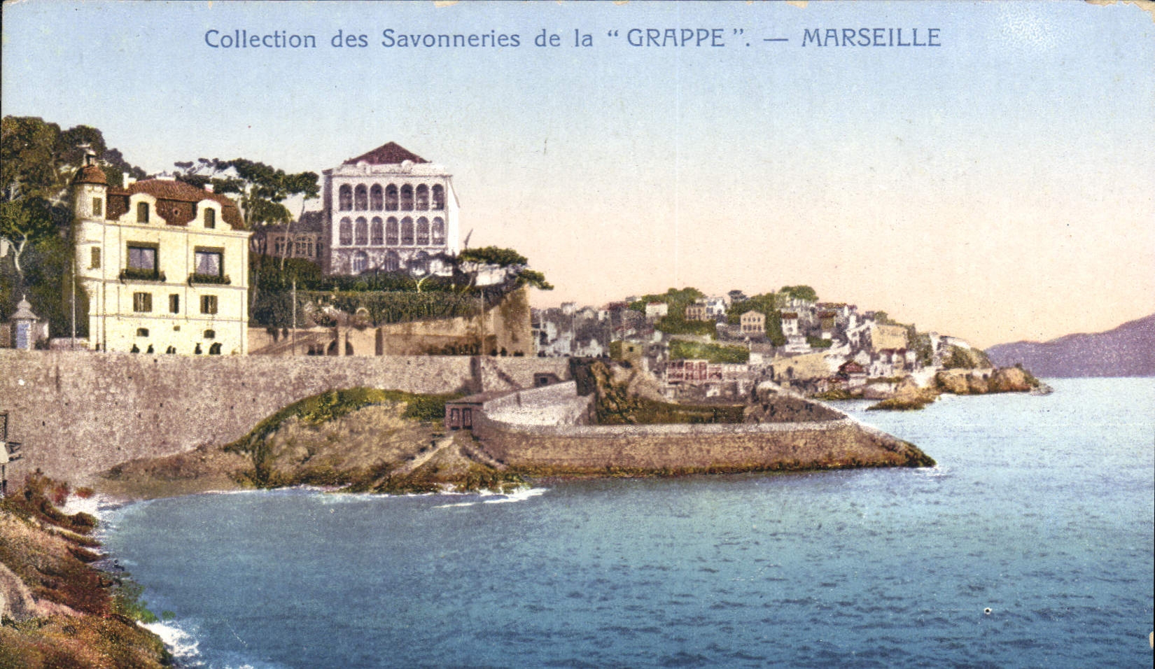 CPA Collection des Savonneries de la Grappe Marseille 