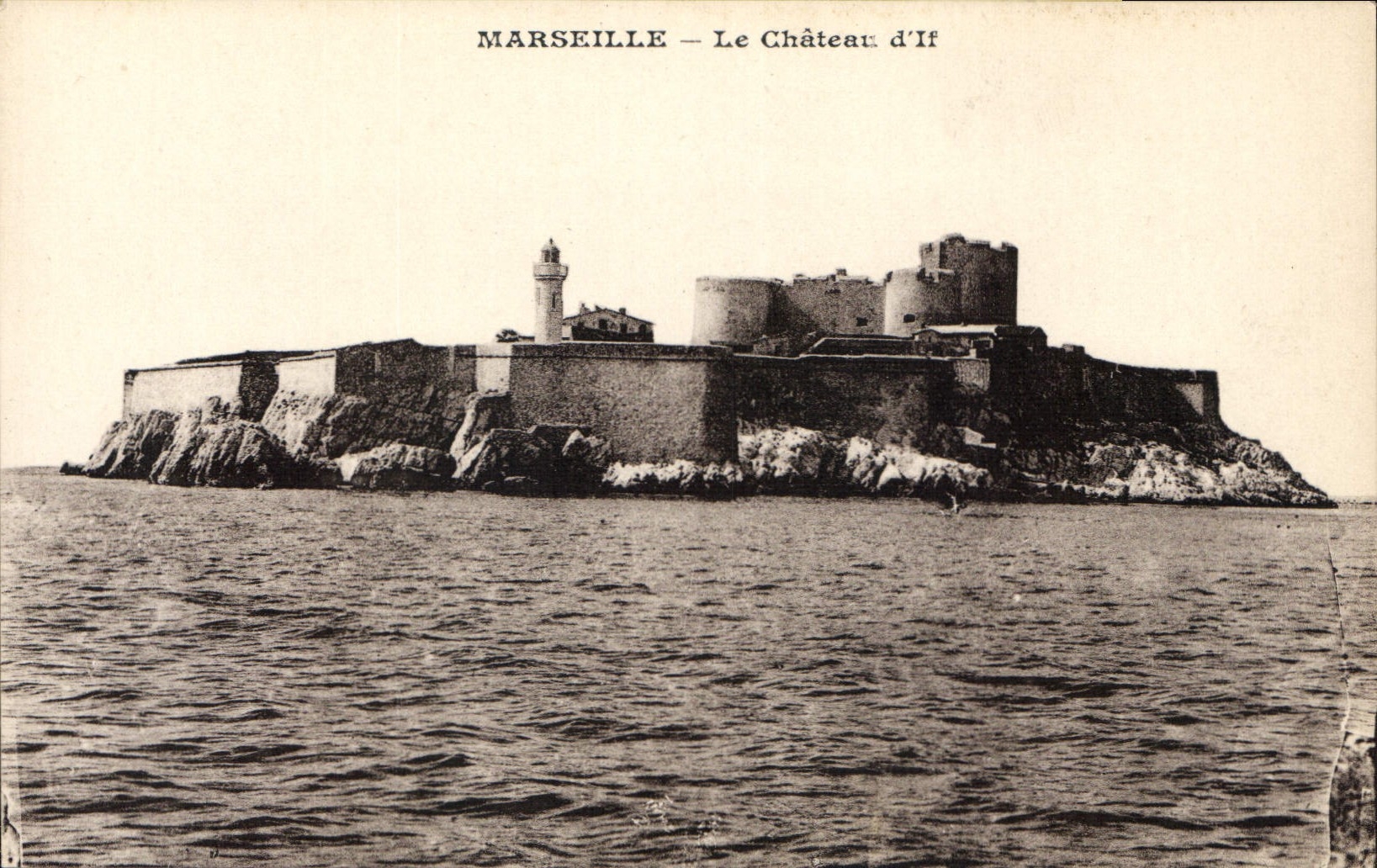 CPA Marseille le Chateau d'If