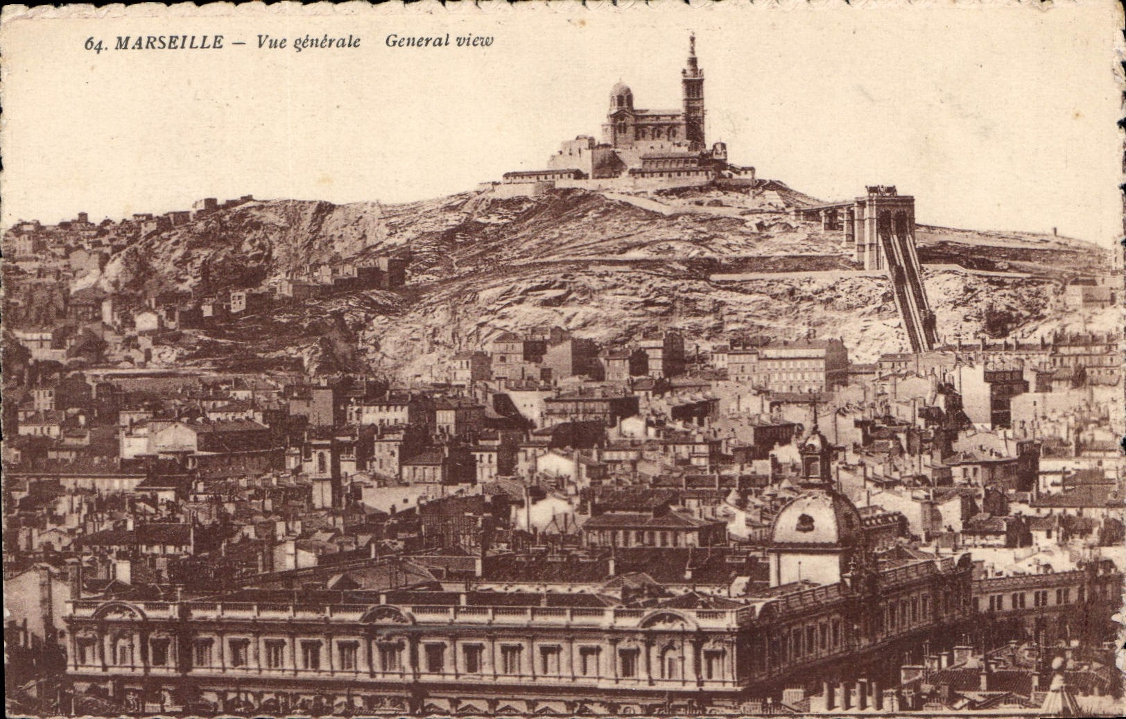 CPA Marseille vue generale 