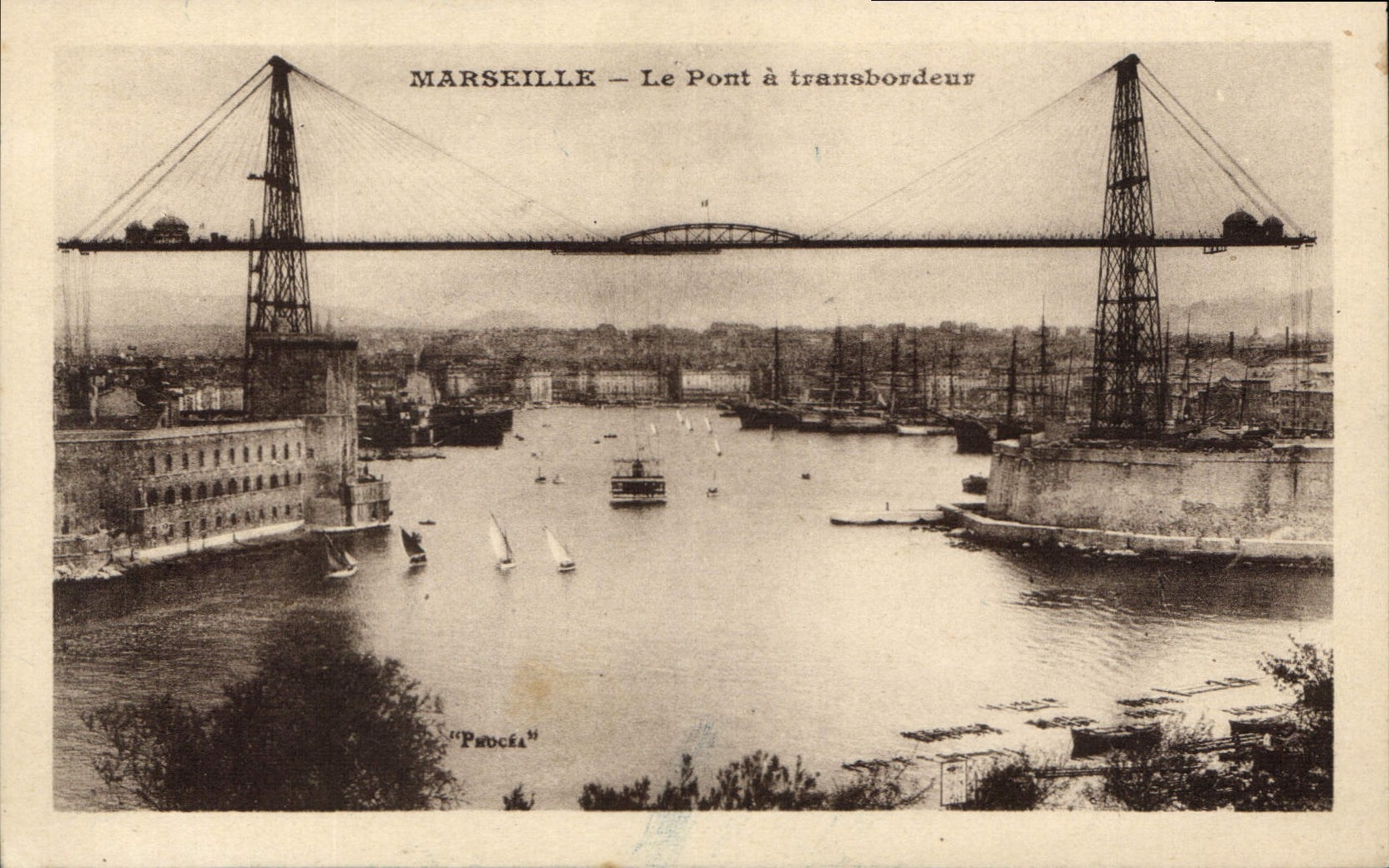 CPA Marseille le Pont a Transbordeur