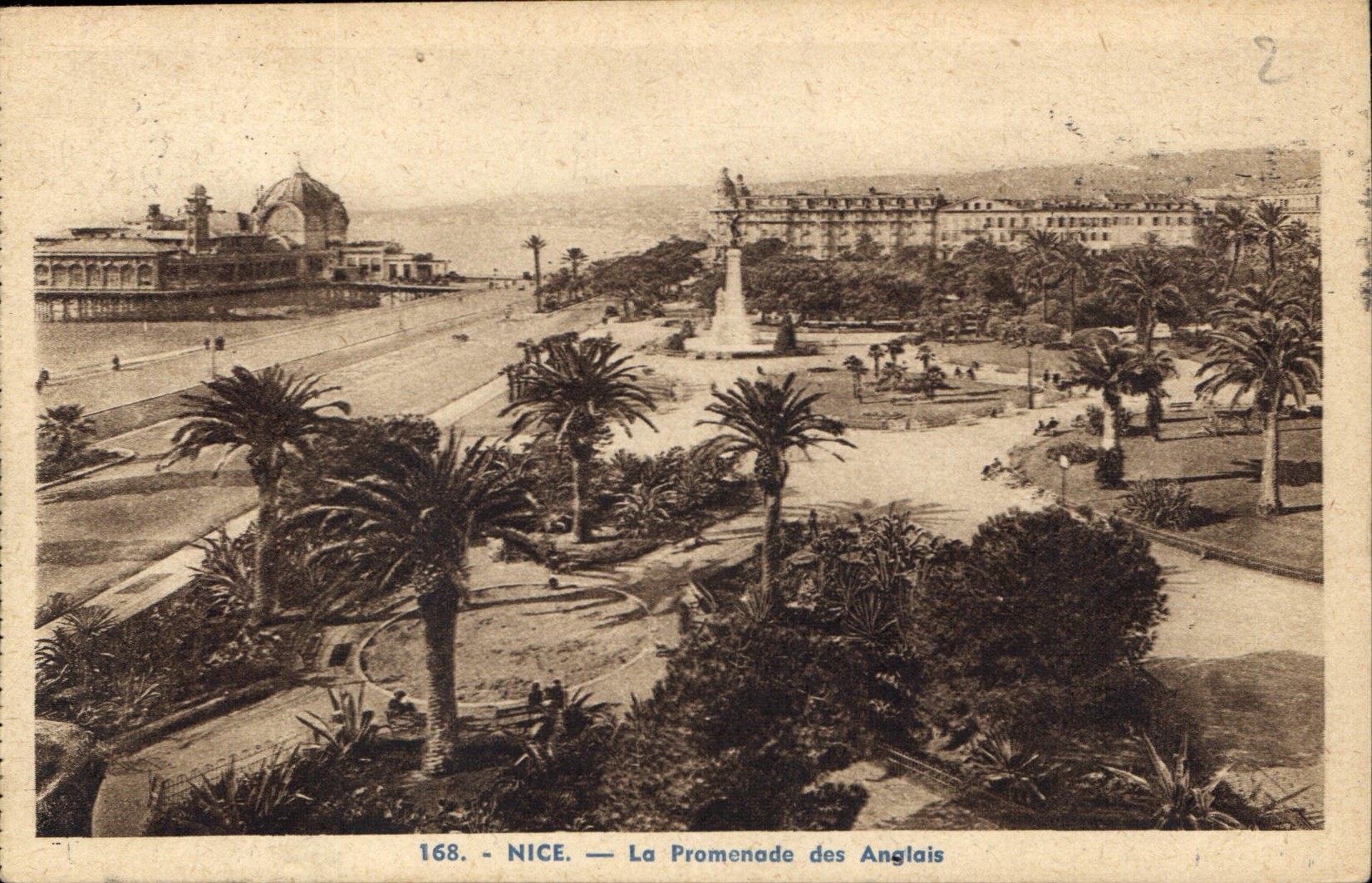 CPA Nice la Promenade des Anglais 