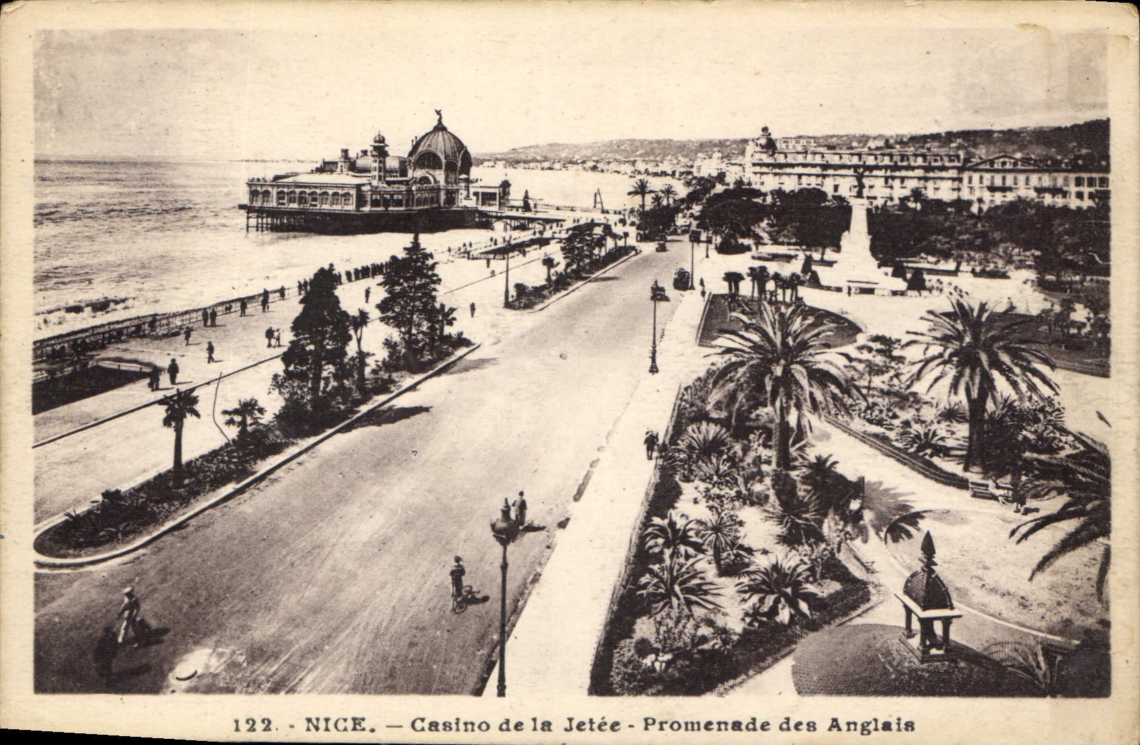 CPA Nice Casino de la Jetee Promenade des Anglais 