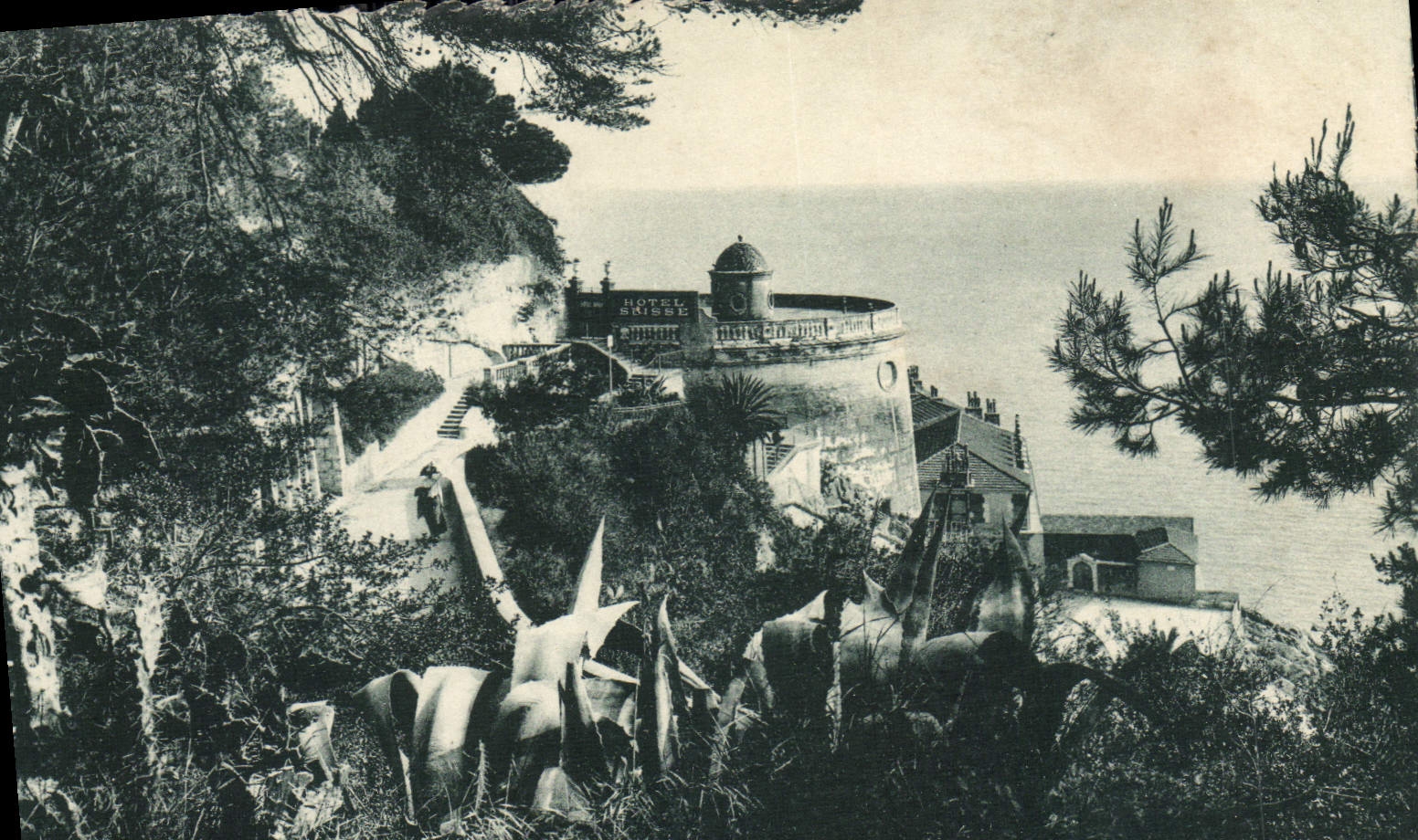 CPA Nice A M la Tour Bellanda 