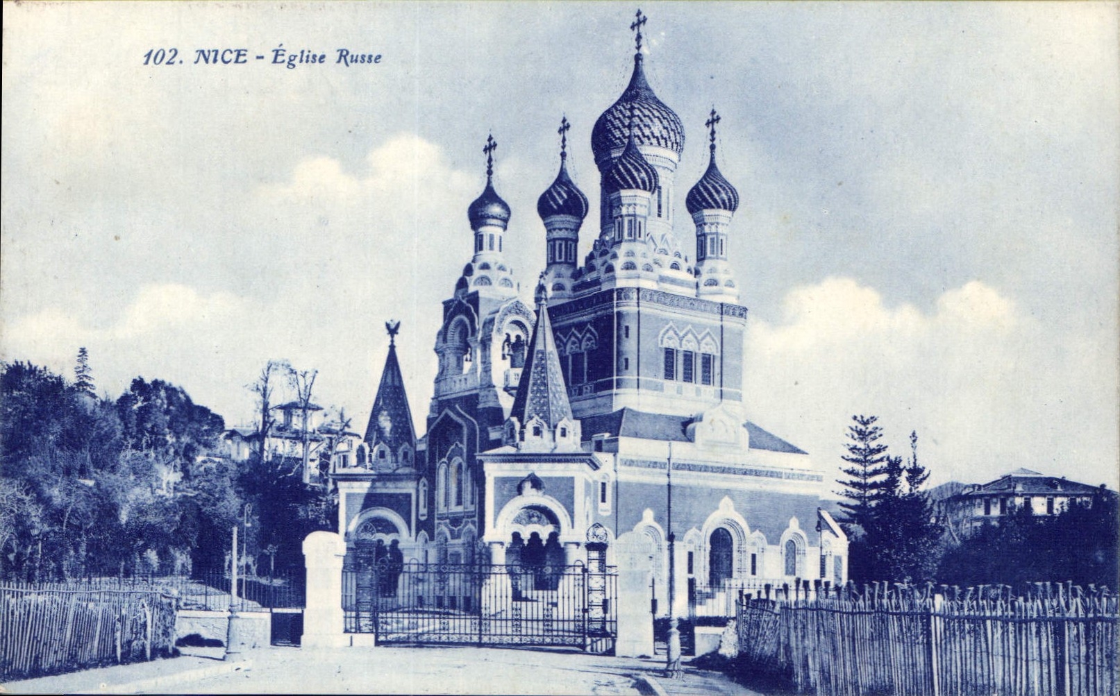 CPA Nice Eglise Russe Russie Russia