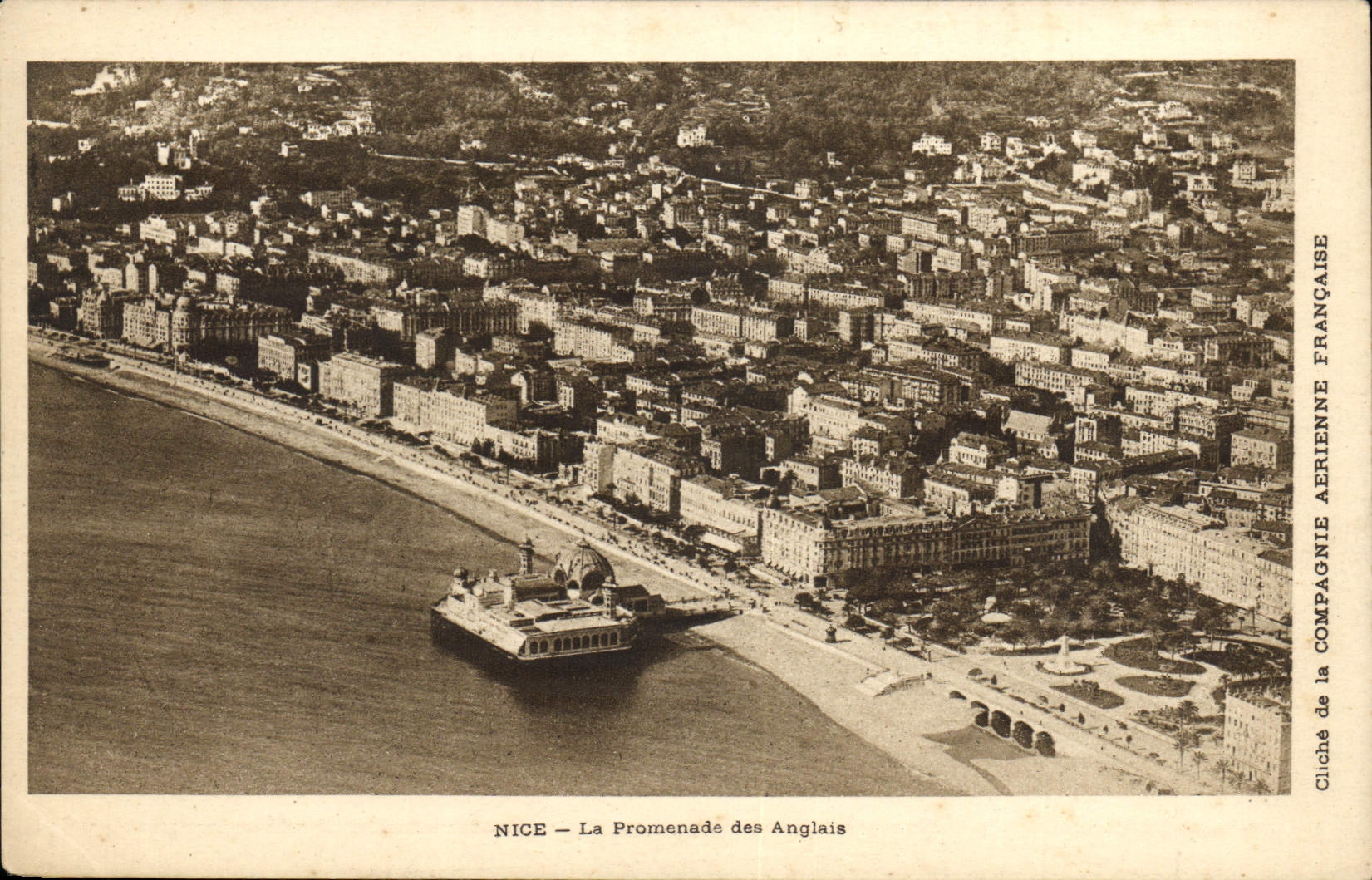 CPA Nice la Promenade des Anglais 