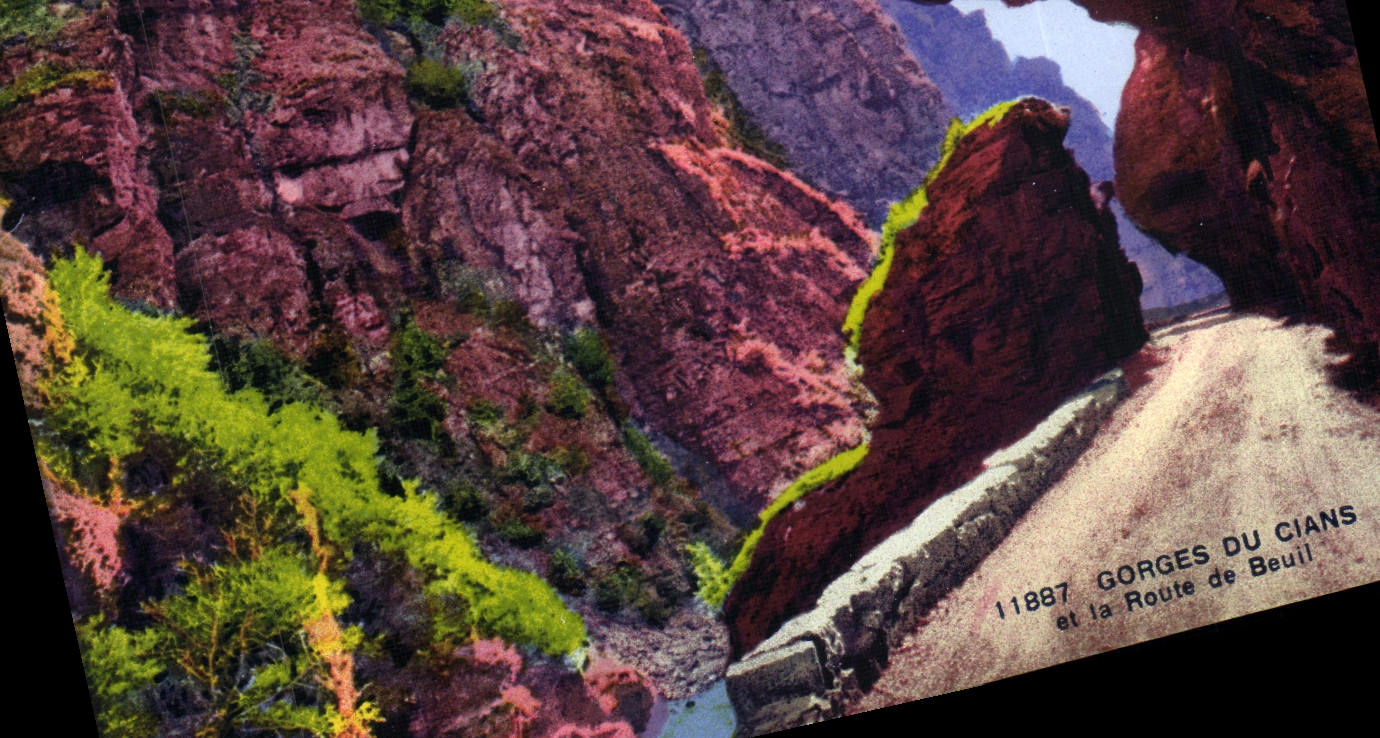 CPA Gorges du Cians et la Route de Beuil 