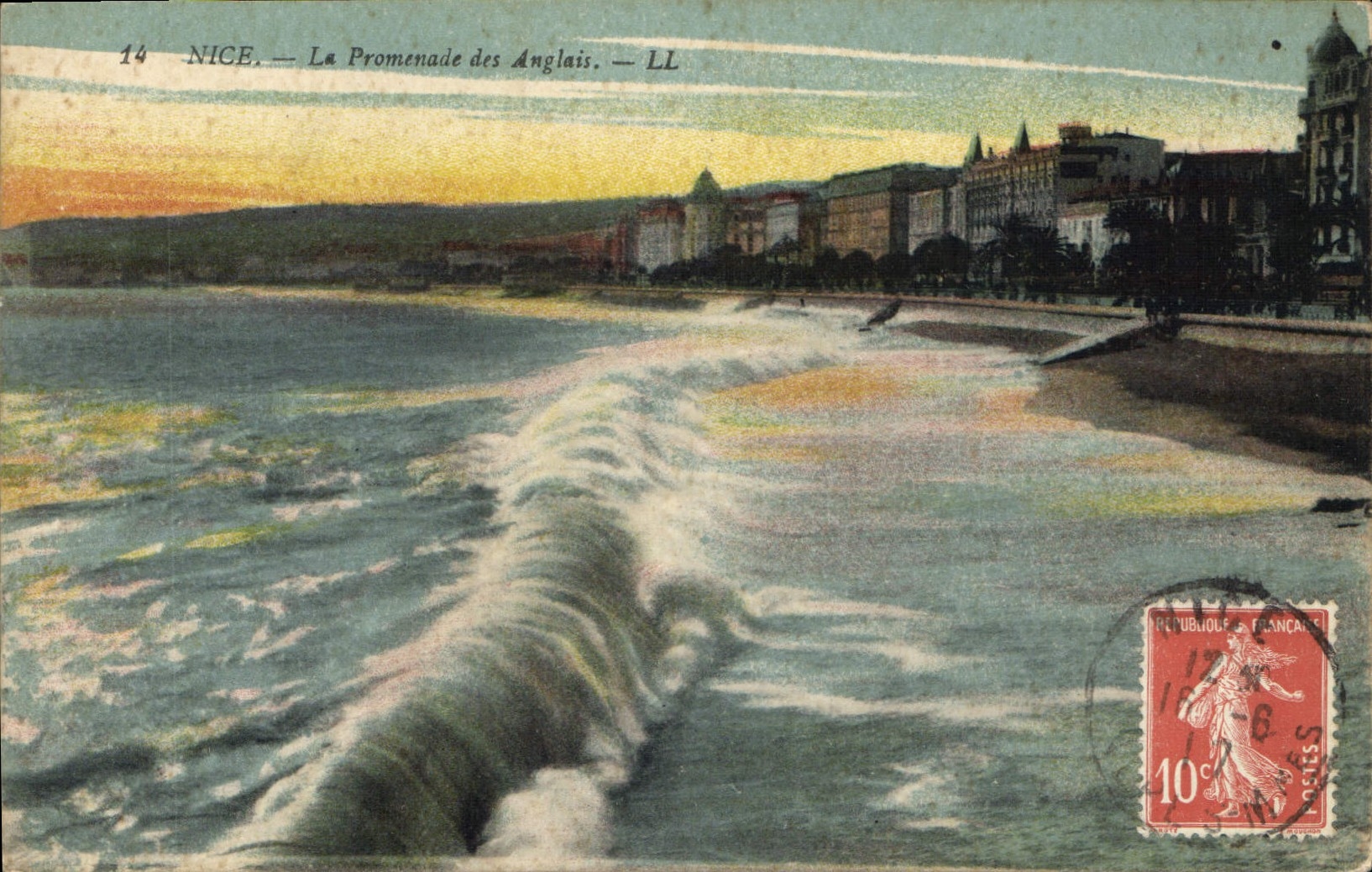 CPA Nice la Promenade des Anglais 