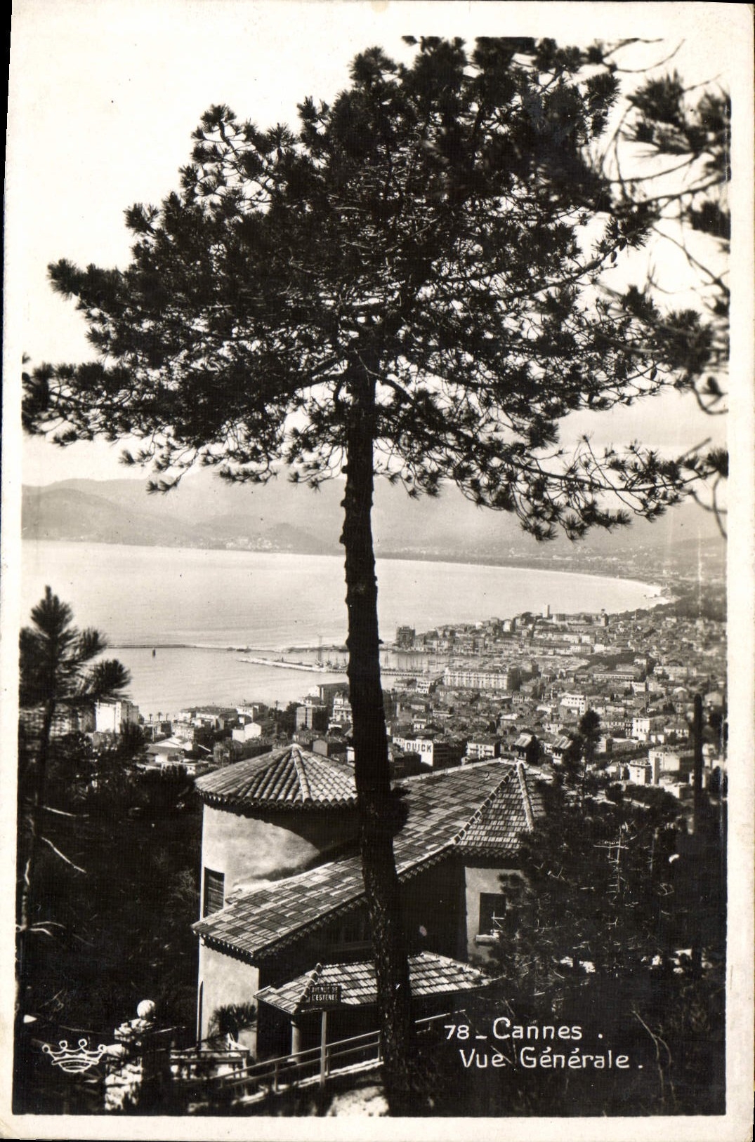 CPA Cannes vue generale 