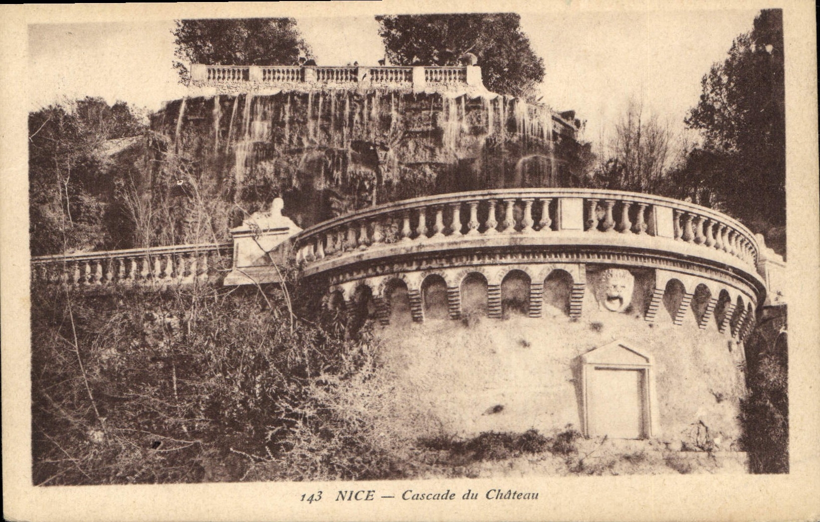 CPA Nice Cascade du Chateau 