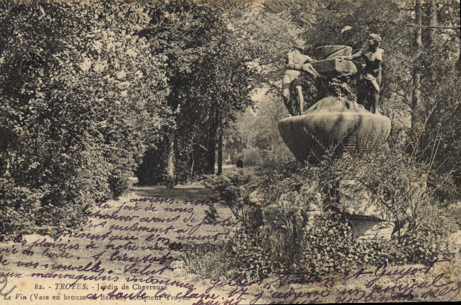 CPA Troyes Jardin de Chevreuse 