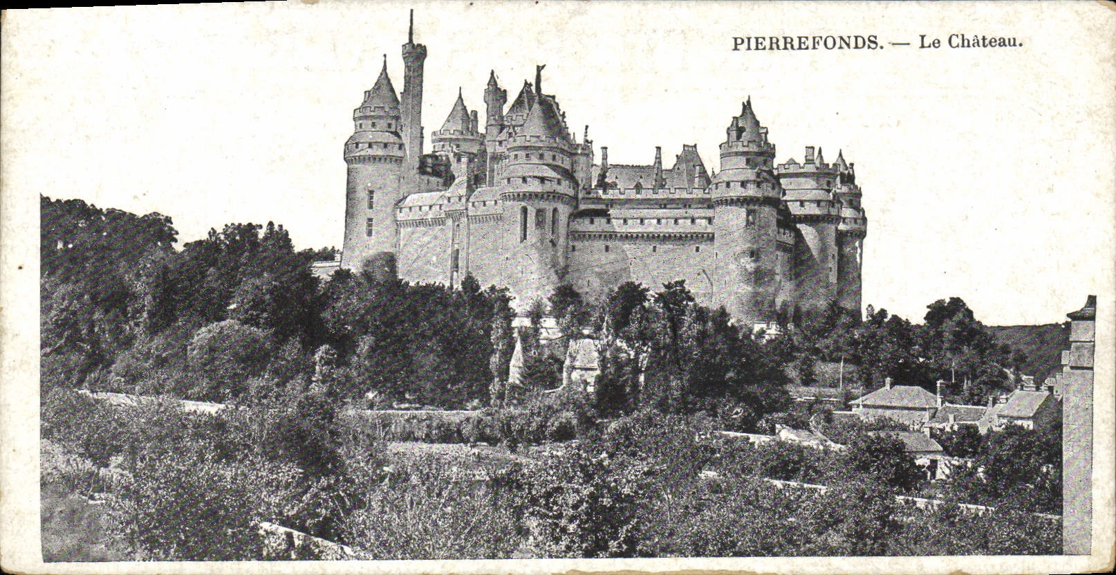 CPA Pierrefonds le Chateau 