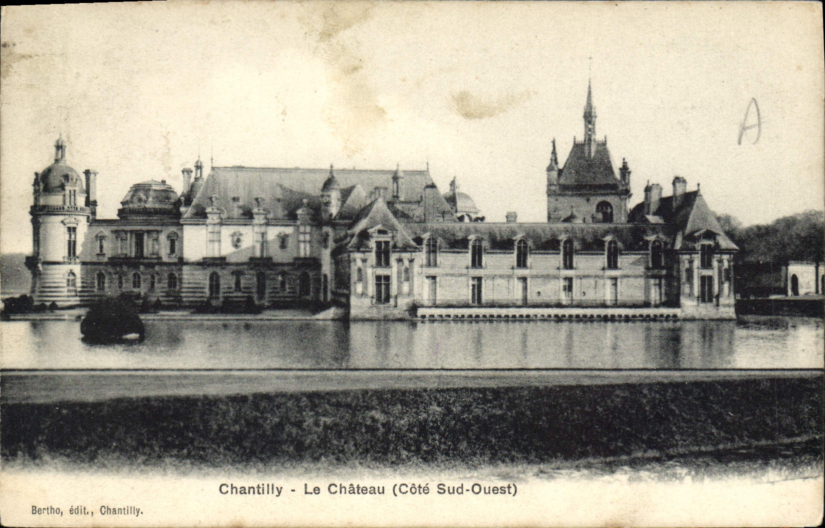 CPA Chantilly le Chateau Cote Sud Ouest