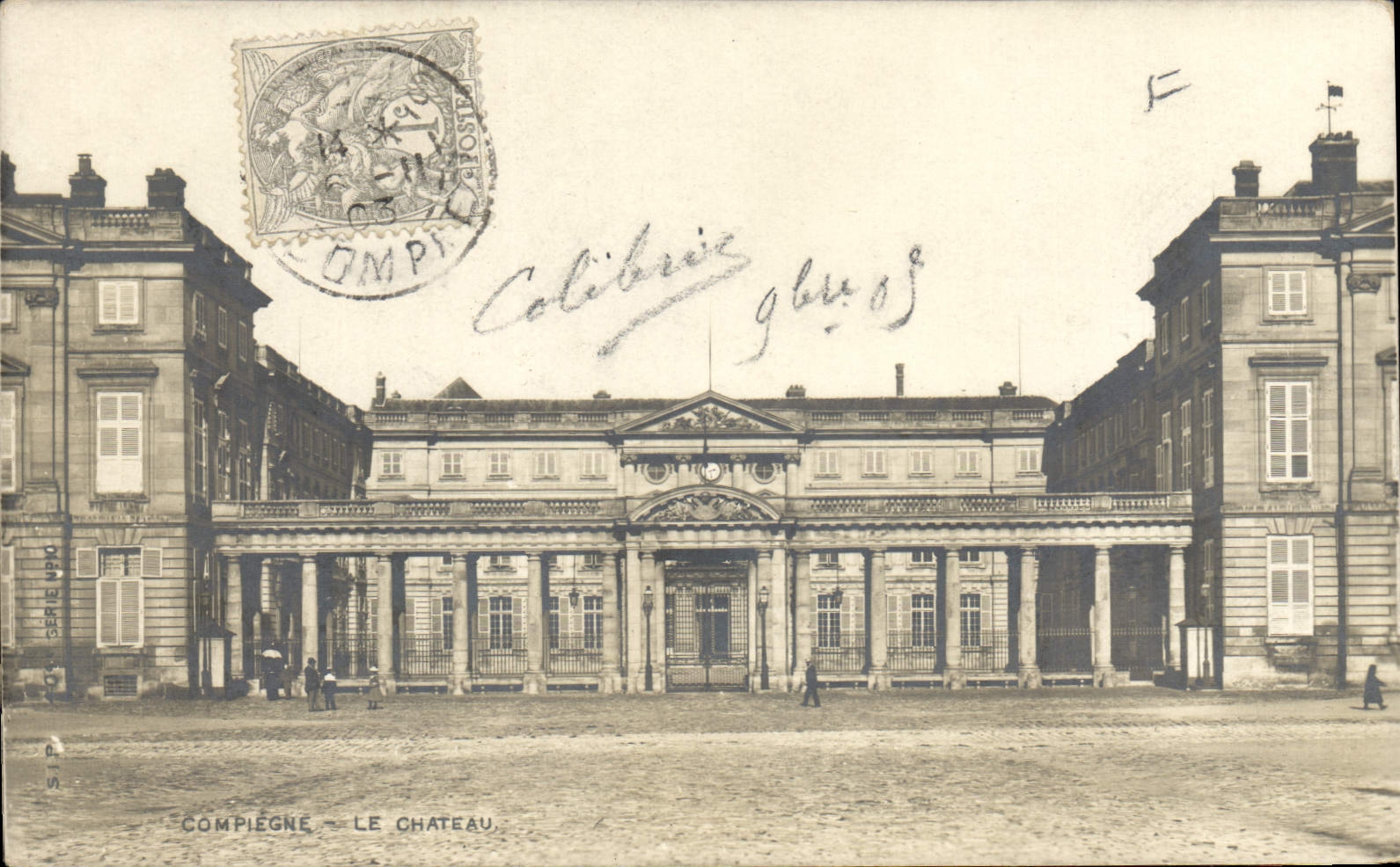 CPA Compiegne le Chateau 