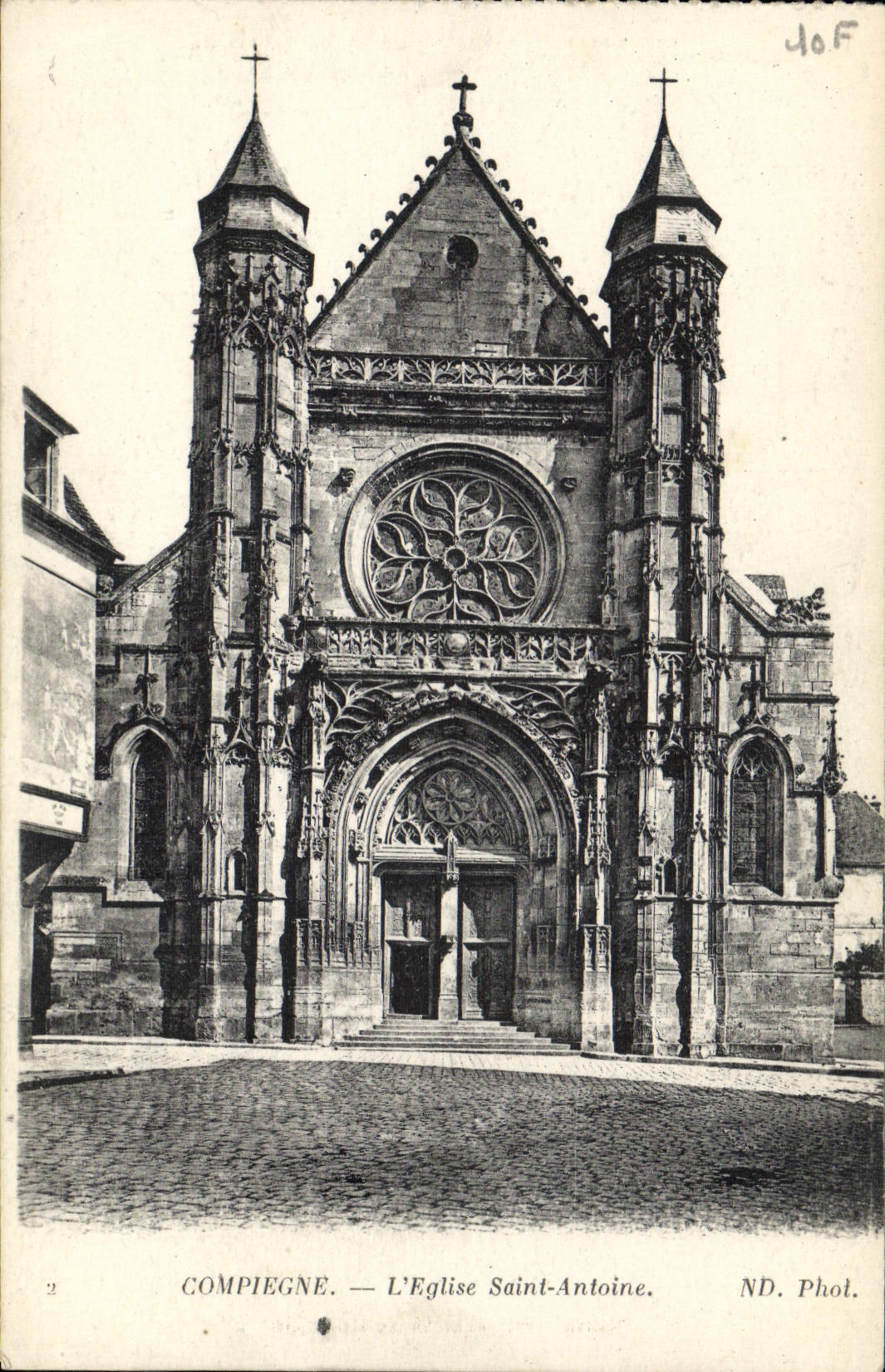 CPA Compiegne L'Eglise Saint Antoine 