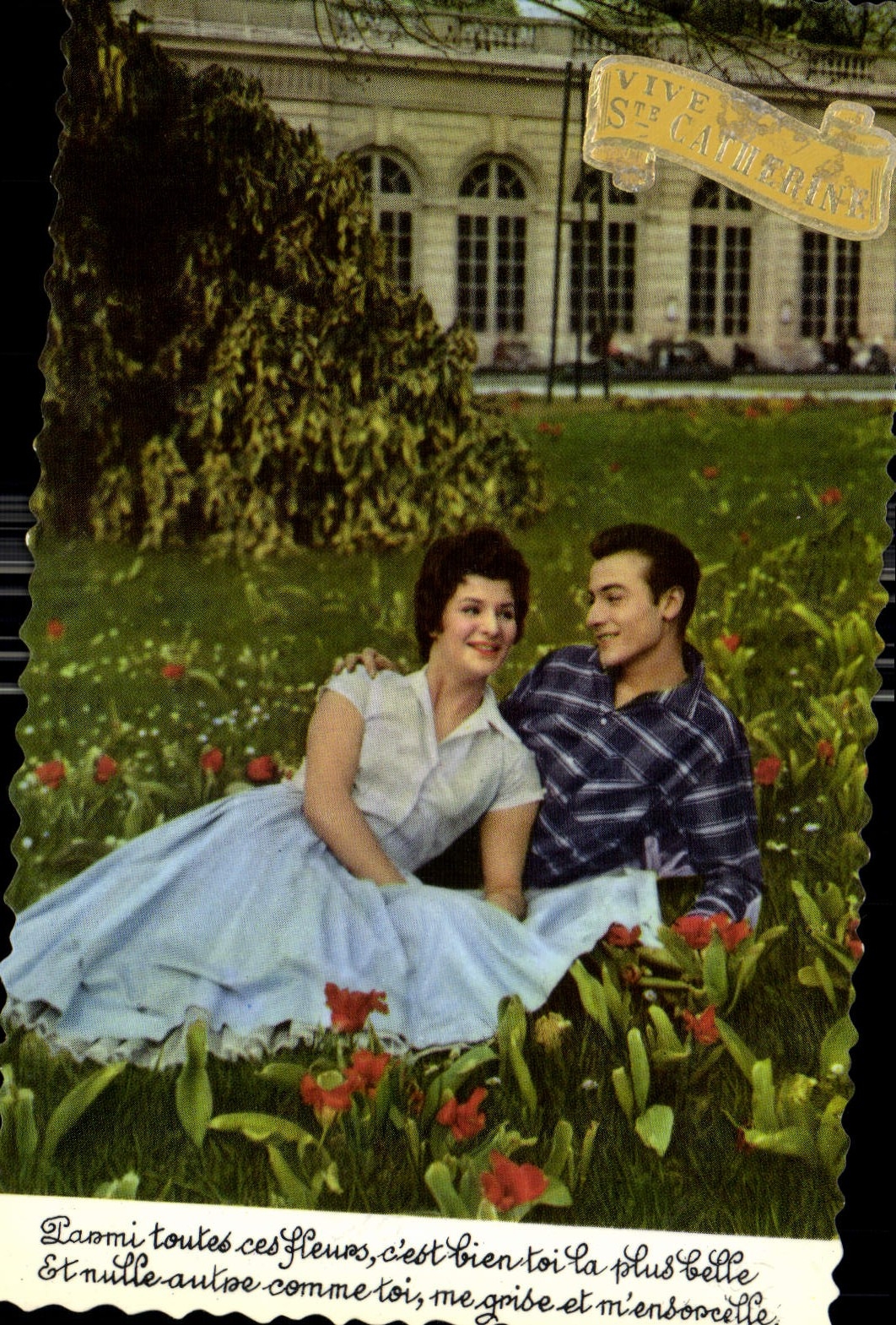 CPA Vive Ste Catherine Femme