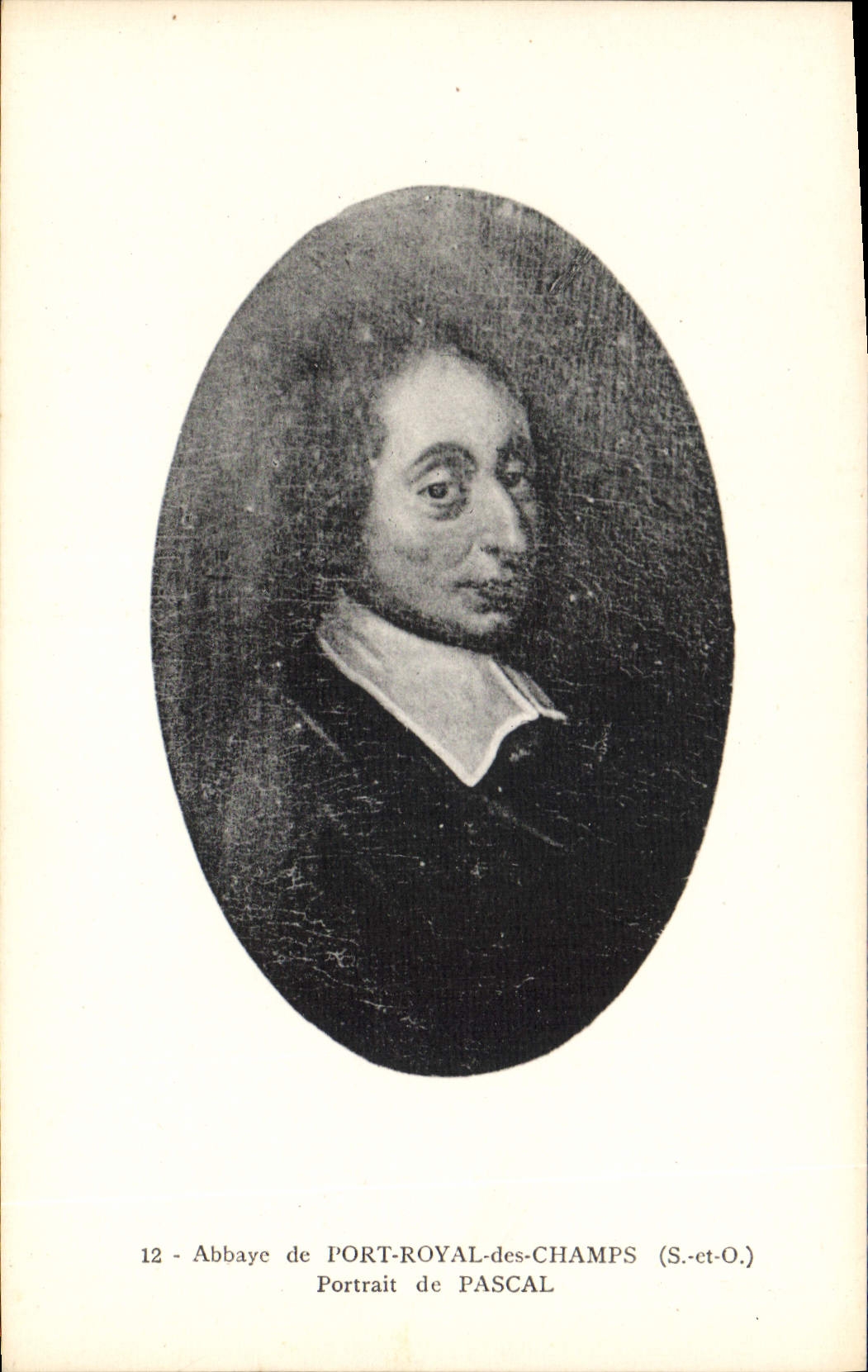 CPA Abbaye de Port Royal des Champs S et O Portail de Pascal