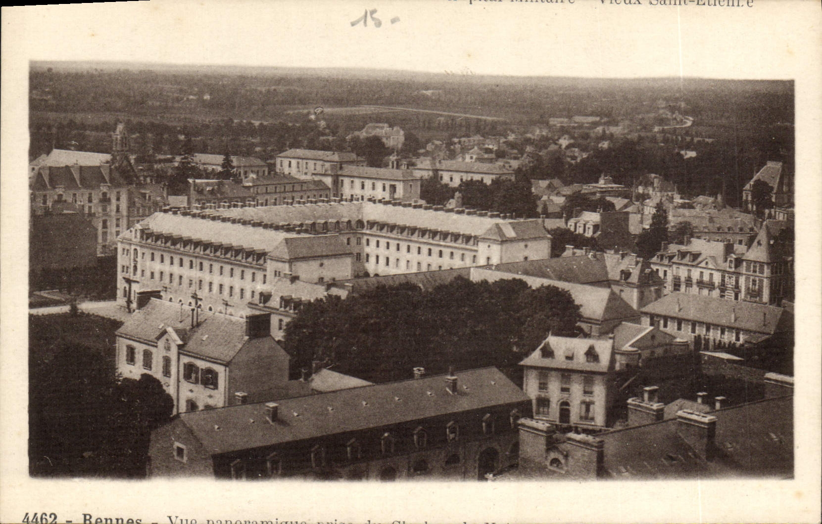 CPA Rennes vue panoramique 