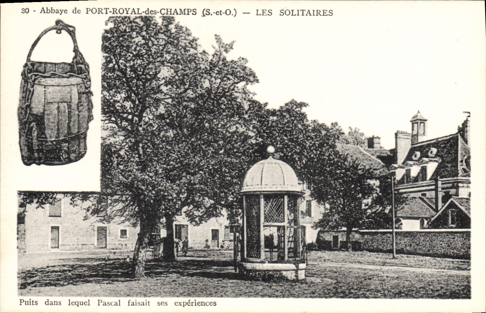 CPA Abbaye de Port Royal des Champs S et O Les Solitaires 