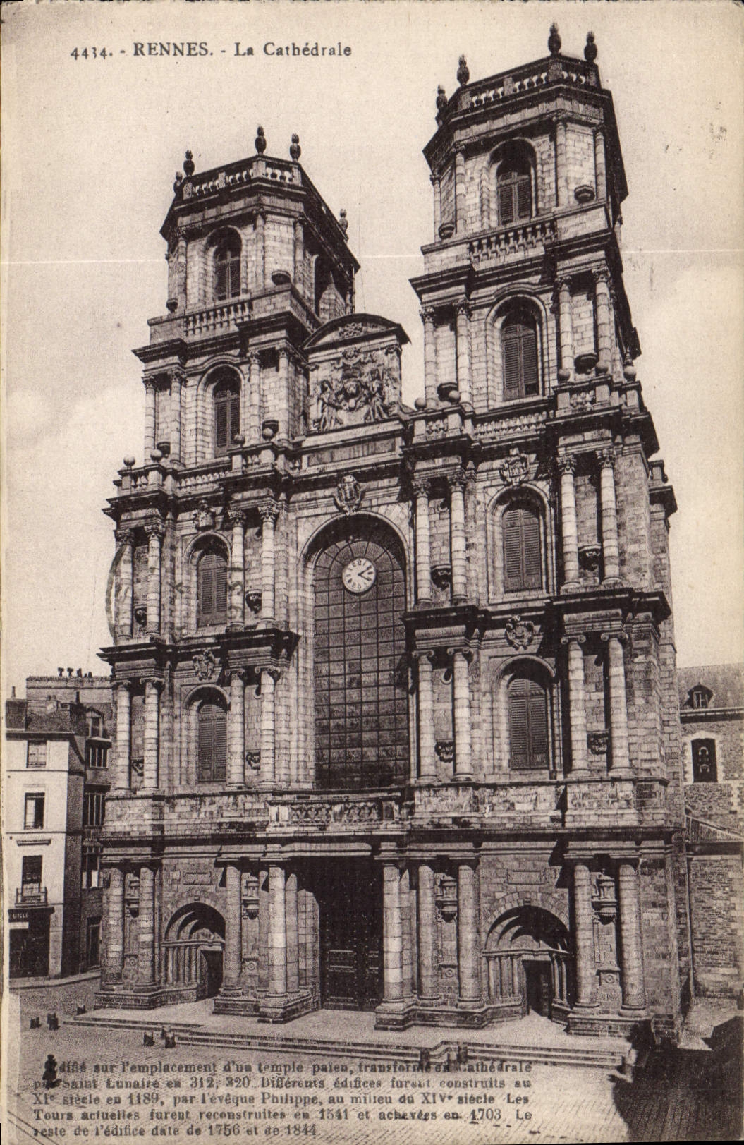 CPA Rennes La Cathedrale 