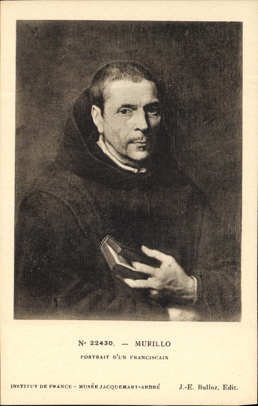 CPA Murillo Portrait d'un Franciscain Institut de France Musee Jacquemart Andre 